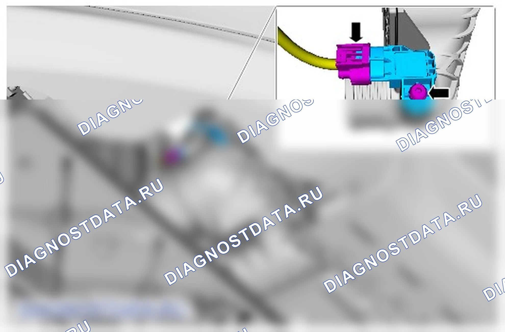 Как снять и установить датчик абсолютного давления (MAP) и температуры во впускном коллекторе (MAPT). Ford Galaxy III