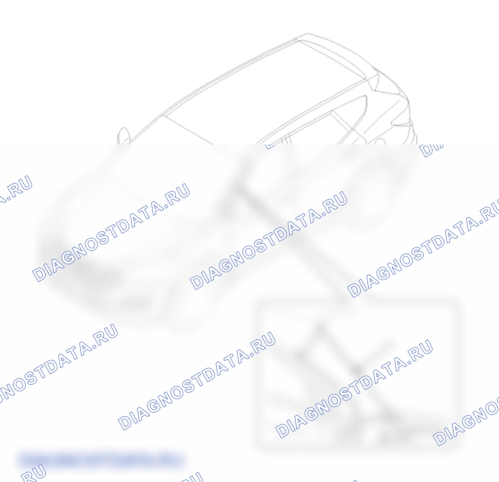 Расположение деталей отделки передней стойки. Hyundai Santafe Sport DMA