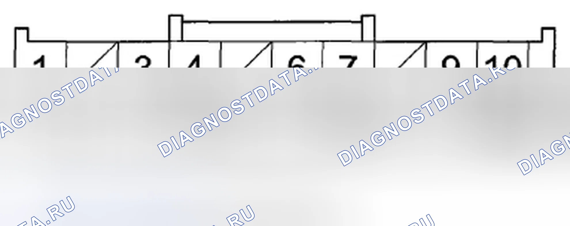 Рис. 44: РАЗЪЕМ B СТЕРЕОУСИЛИТЕЛЯ (20P). Acura ZDX I