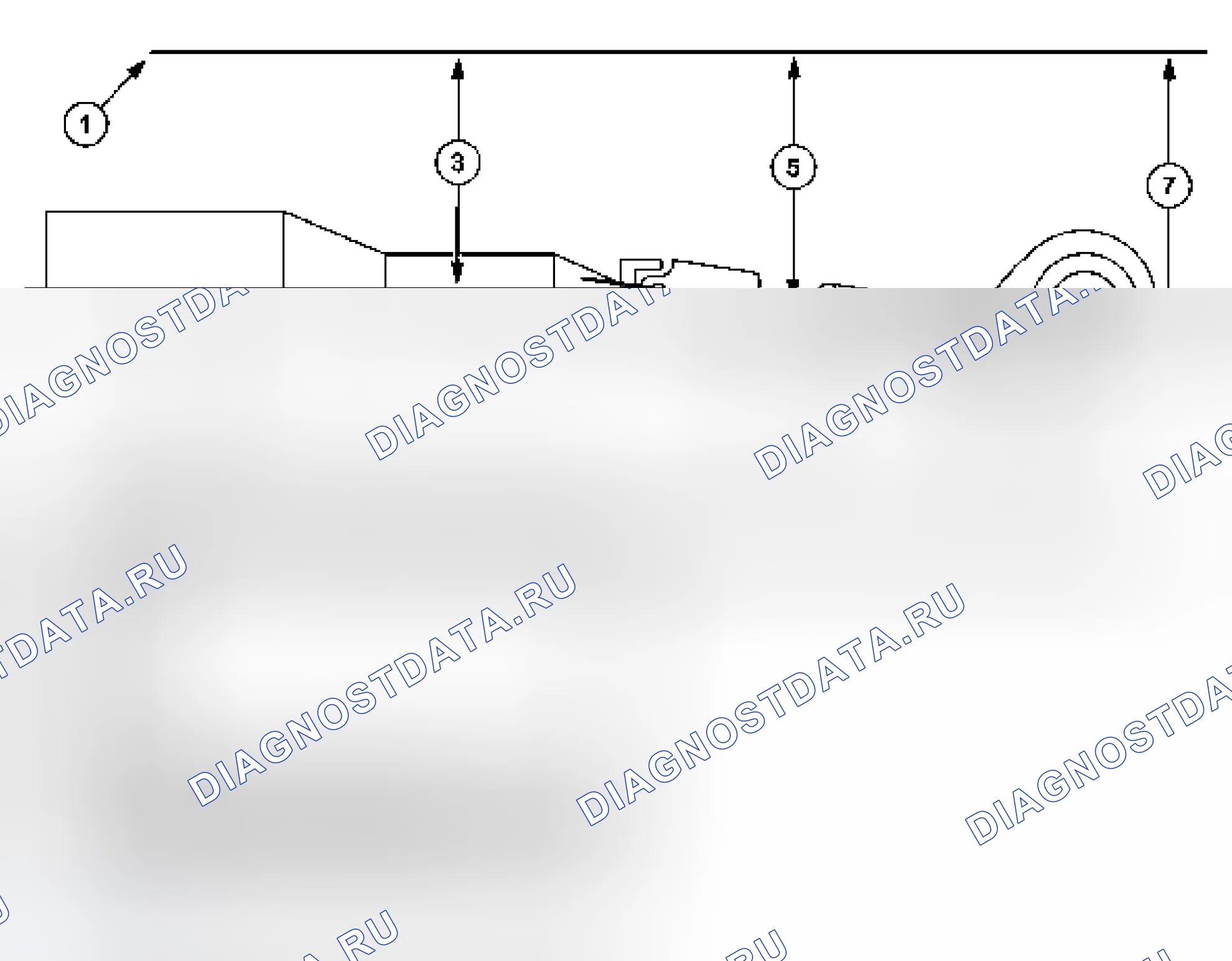 Рис. 49: Угол привода. Ford Pickup F150 
