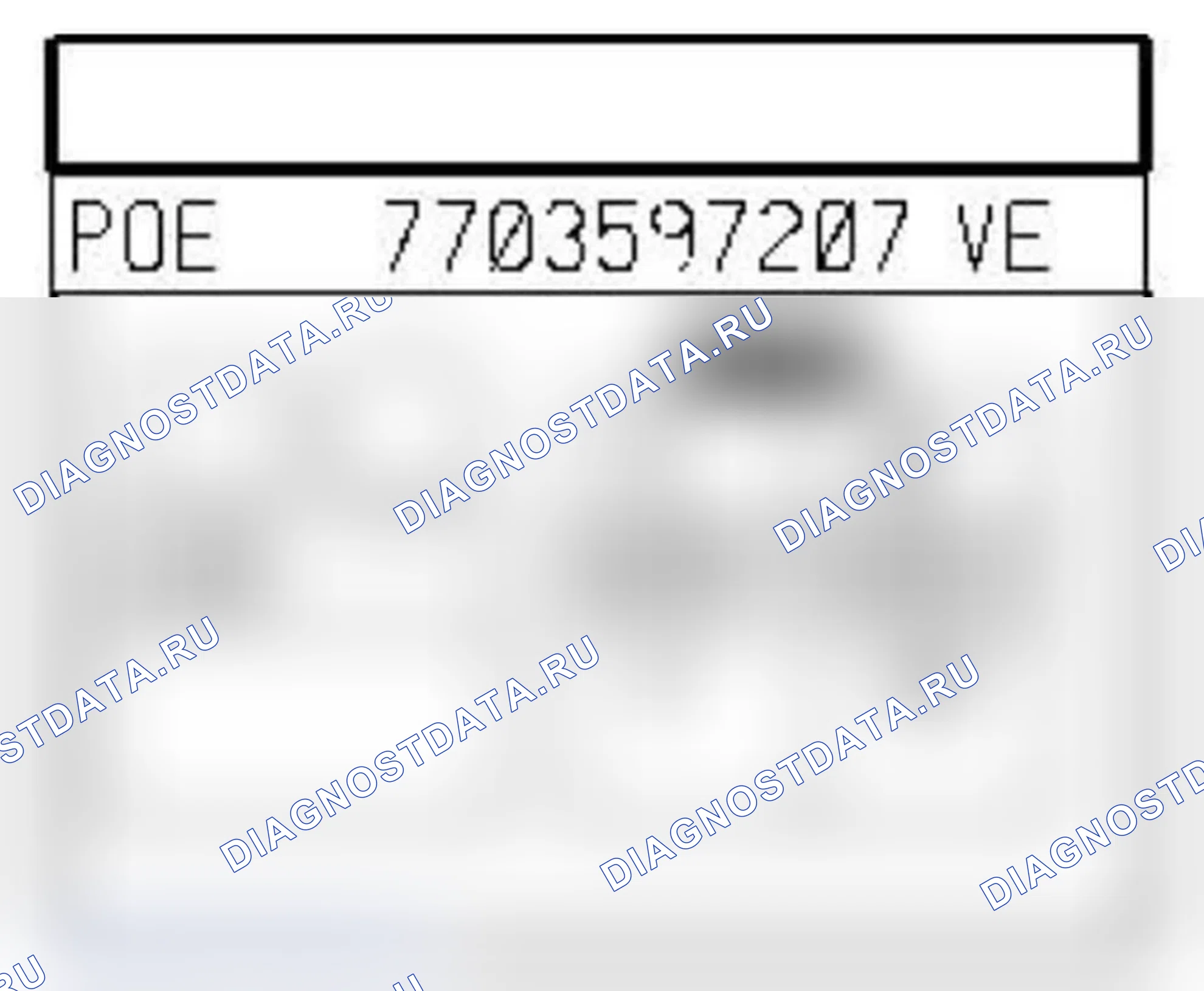 Распиновка разъёма 1101 — Боковая подушка безоп. для защиты головы водит.. Renault Espace IV-рест