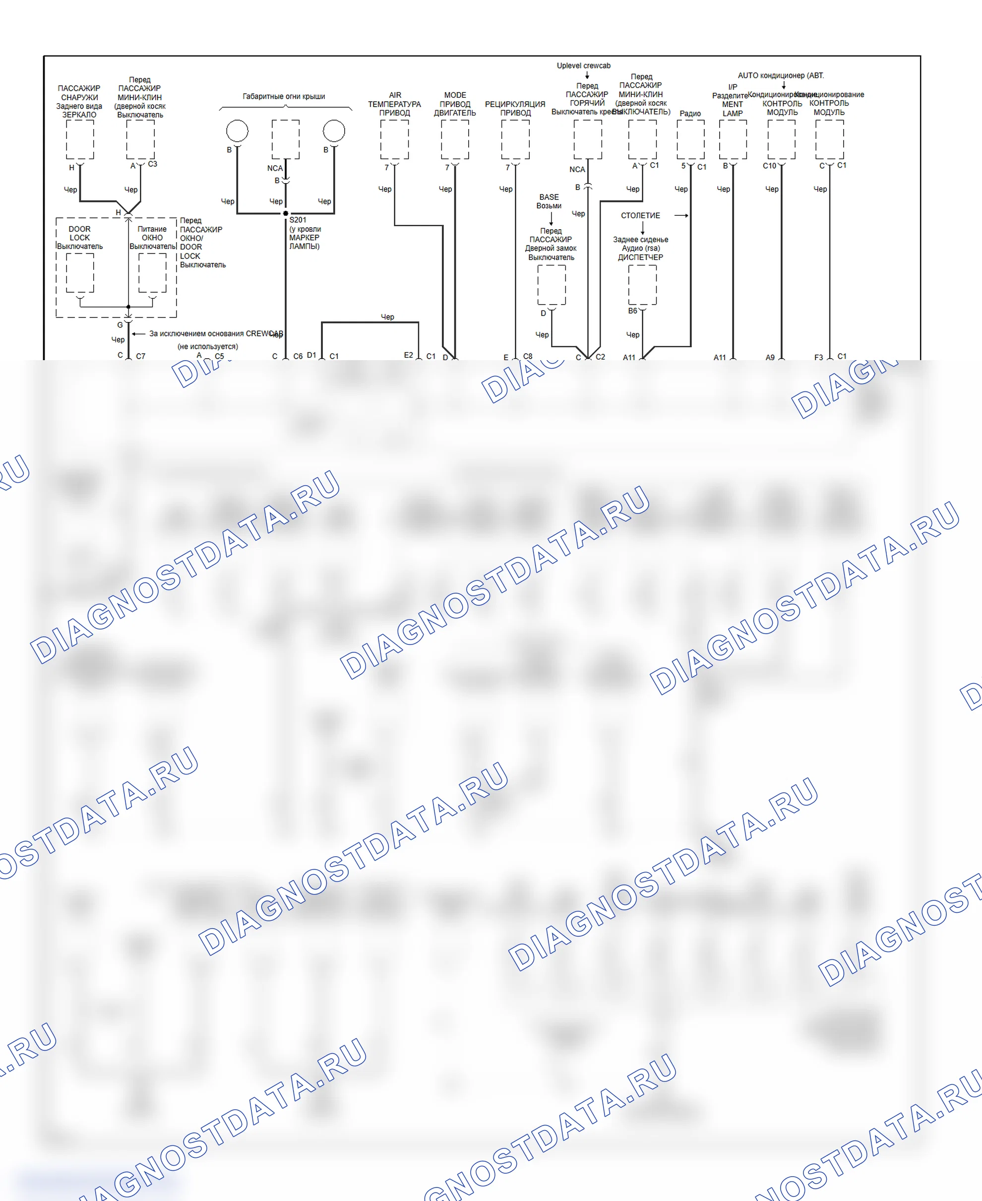 Ground Distribution Circuit (3 of 4). GMC Sierra 2500 