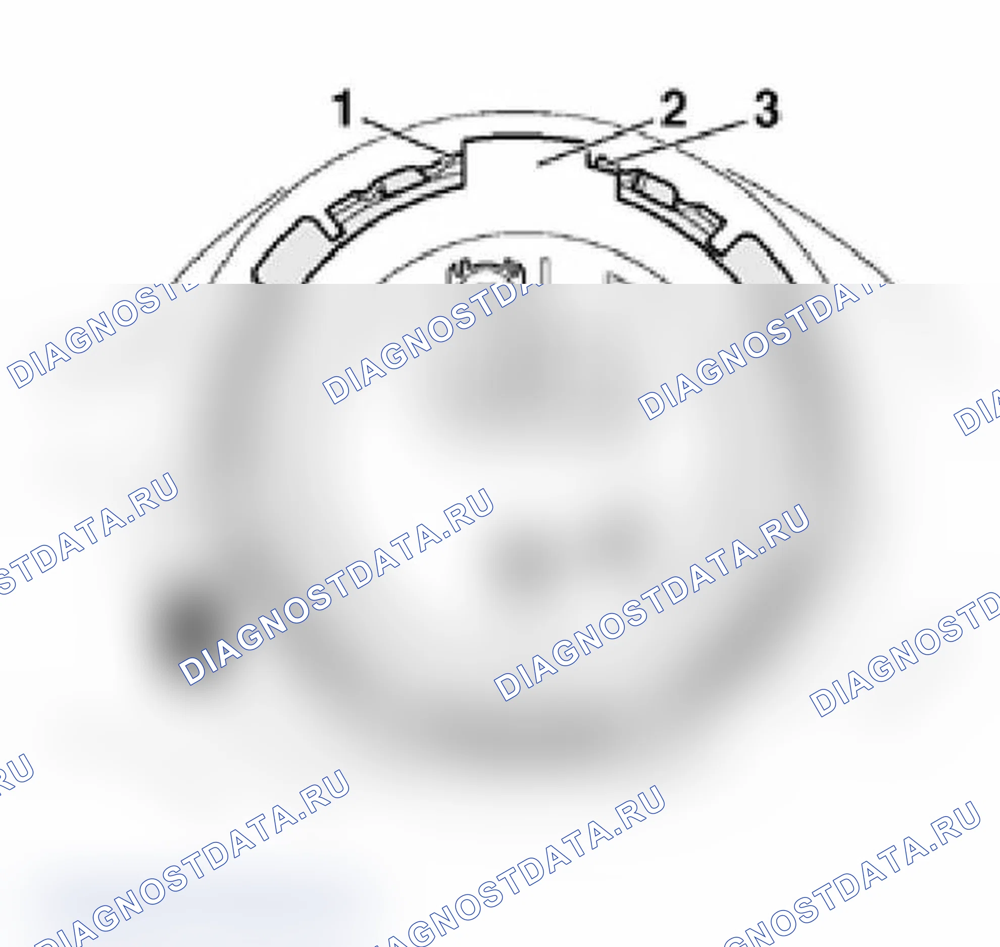 Рис. 62: Установка. Audi A4 B6