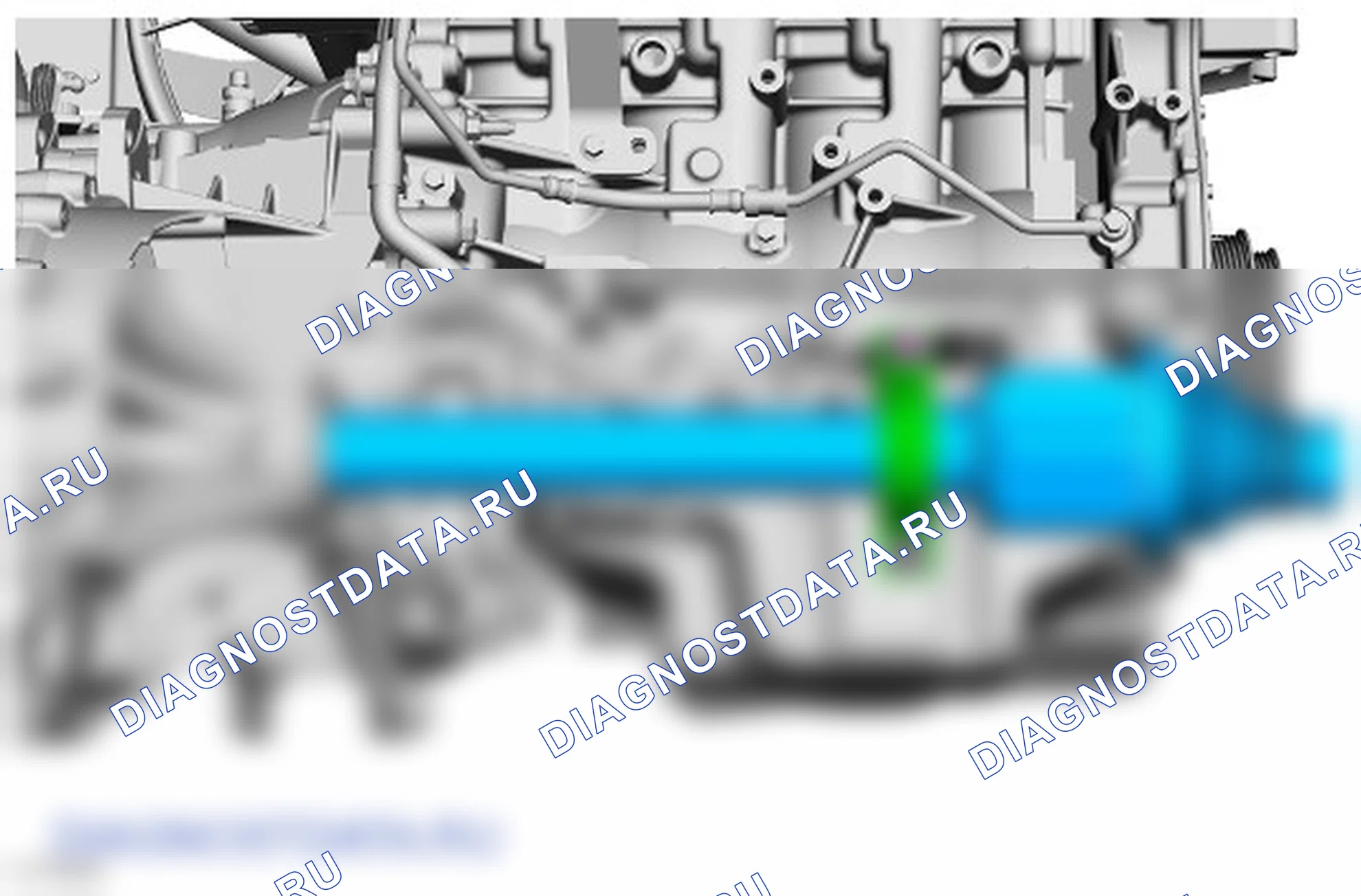 Как снять двигатель. Ford Transit VIII