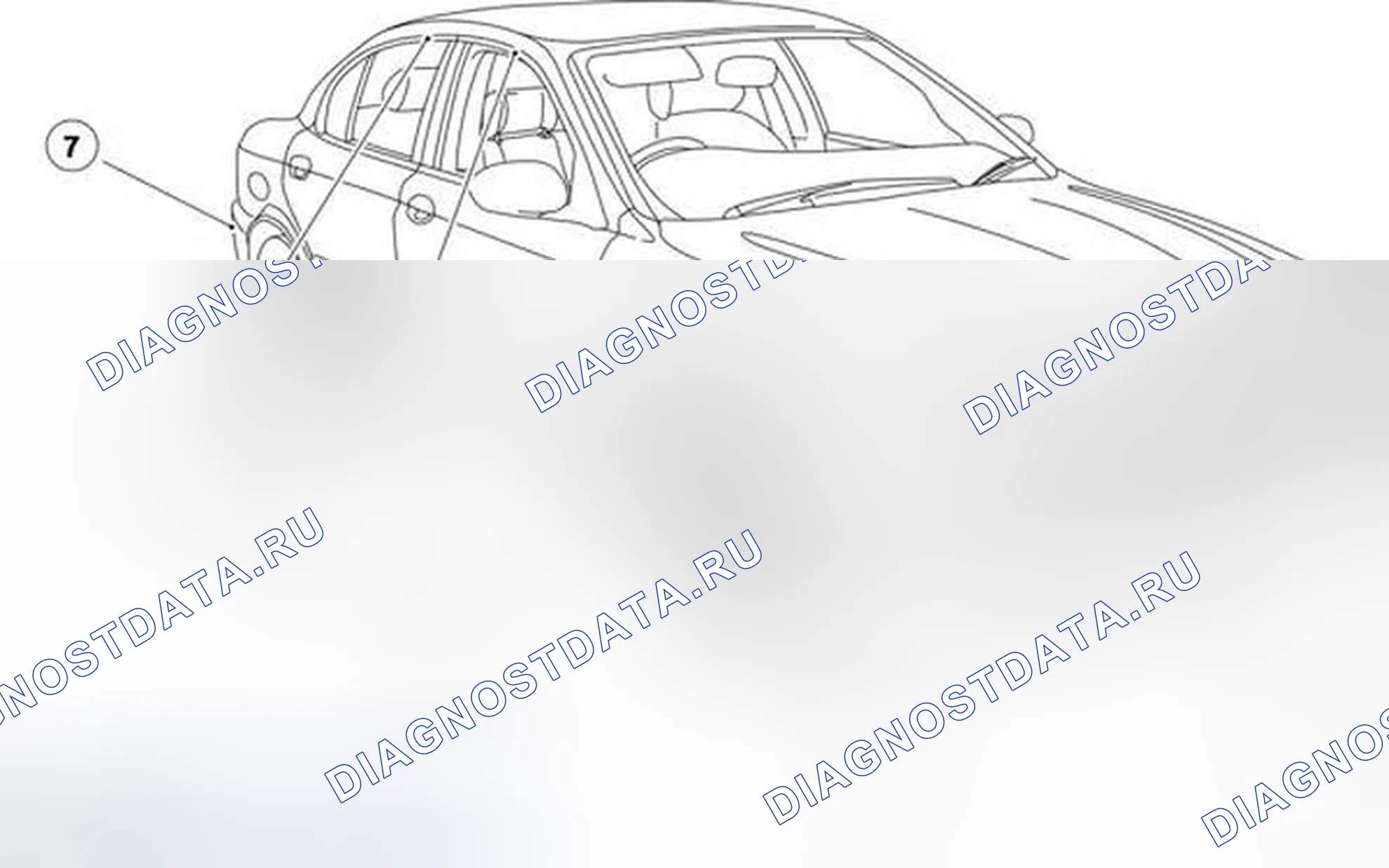 Рис. 1: 4-Дверный. Jaguar X-type I рестайлинг