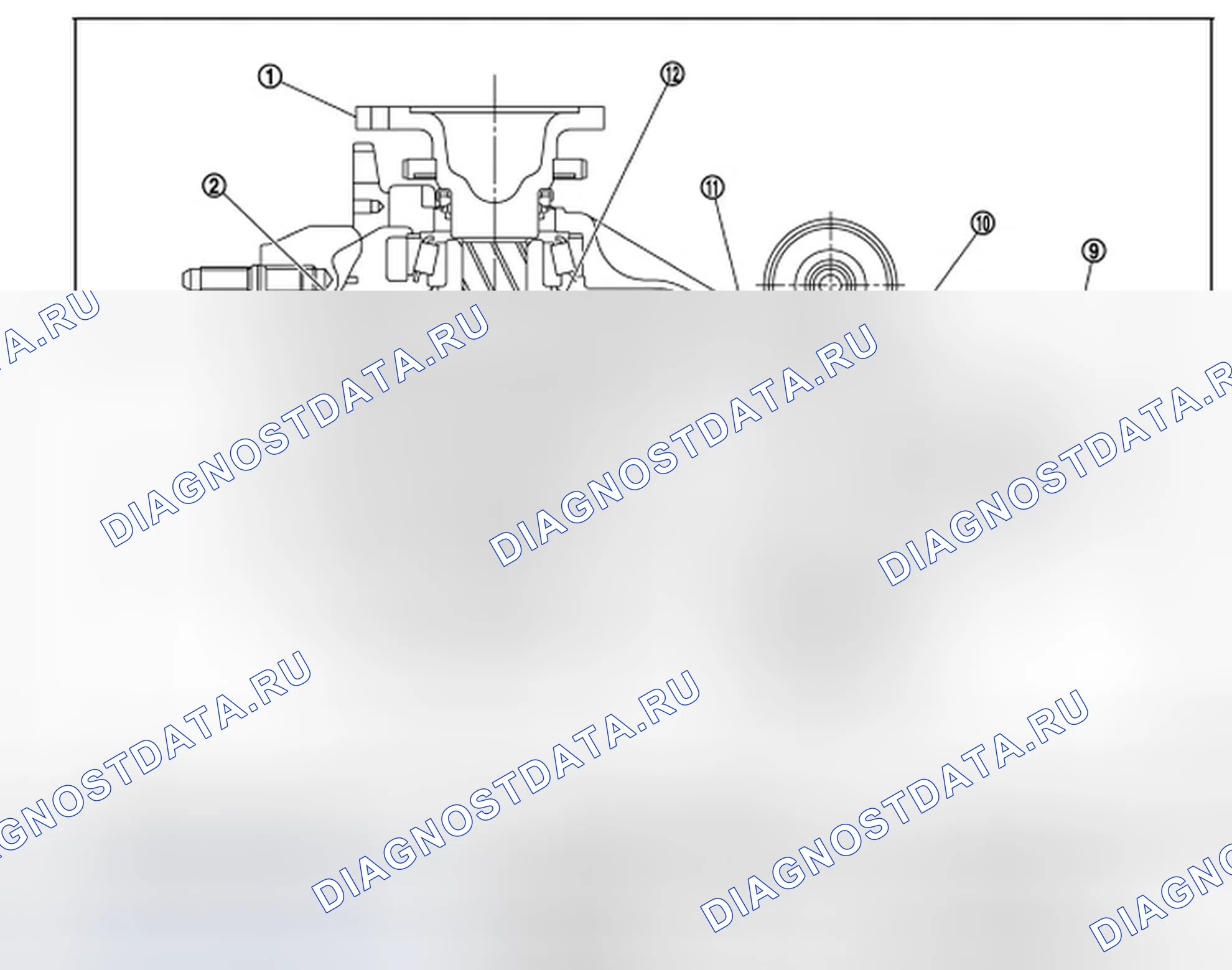 Рис. 300: ПОПЕРЕЧНОЕ СЕЧЕНИЕ. Infiniti FX35 II