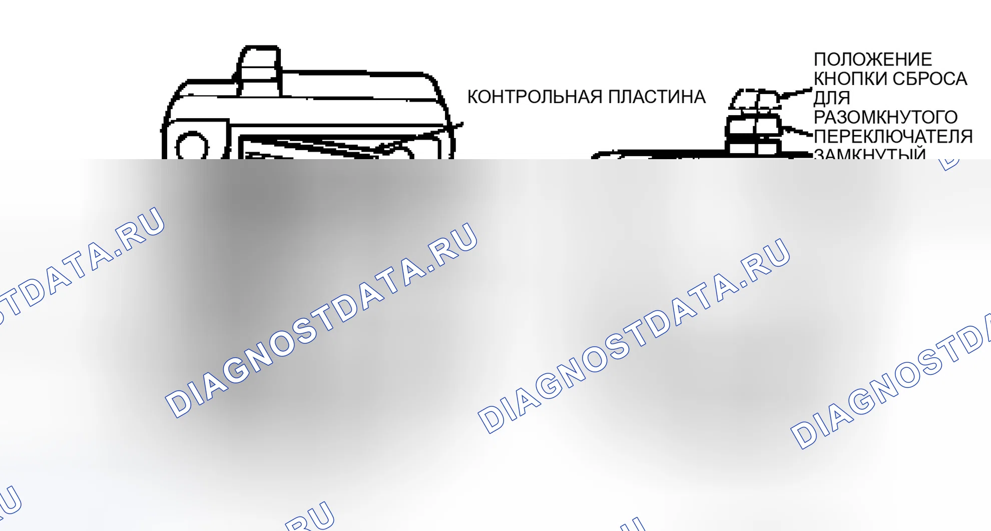 Рис. 99: Инерционный выключатель подачи топлива (IFS). Ford Expedition II