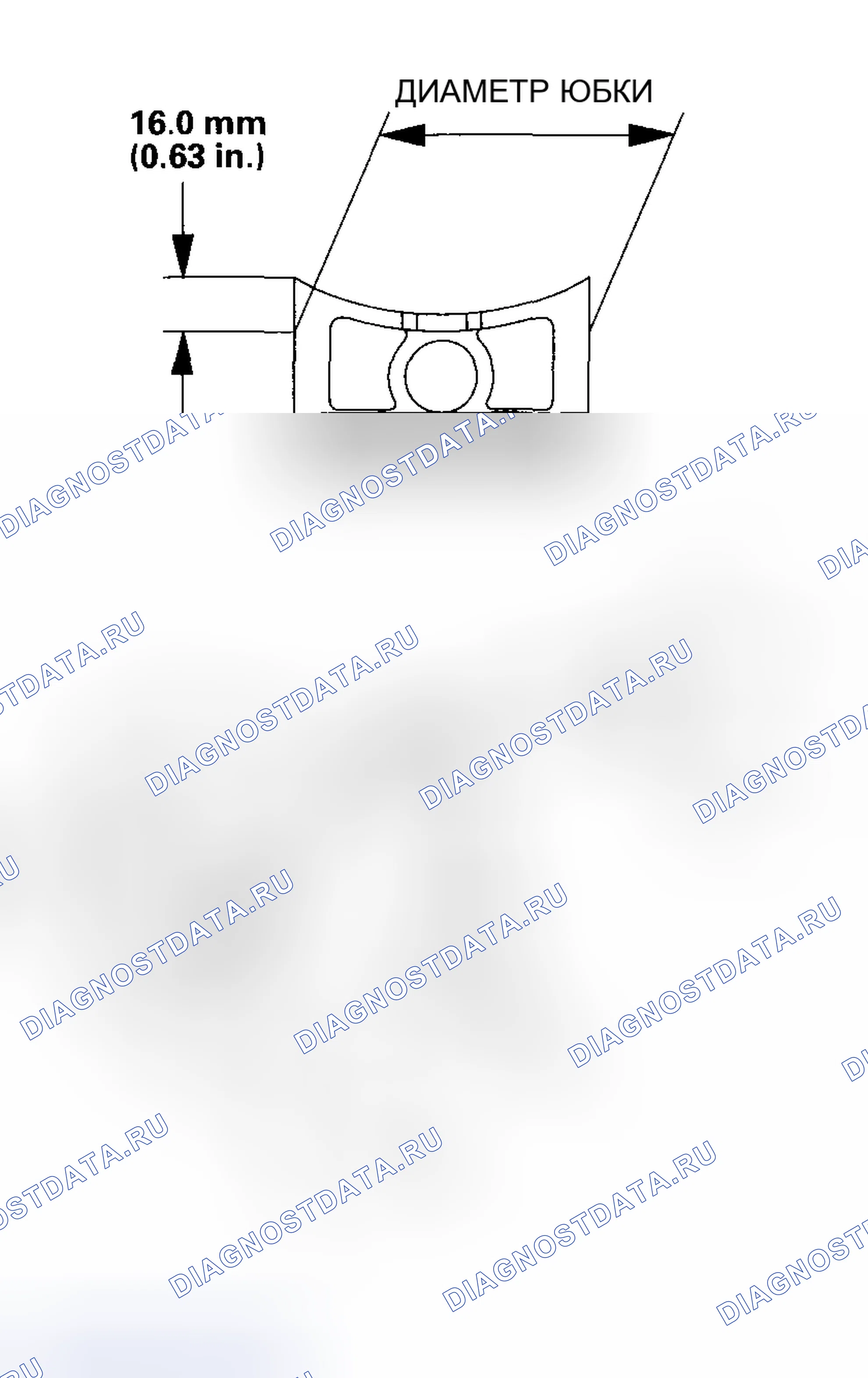 Рис. 898: Проверка блока и поршня. Honda Accord VII