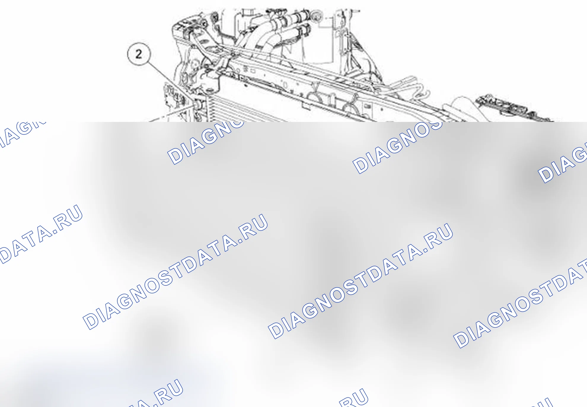Рис. 172: Охладитель электроники двигателя. Mercury Mariner II рестайлинг
