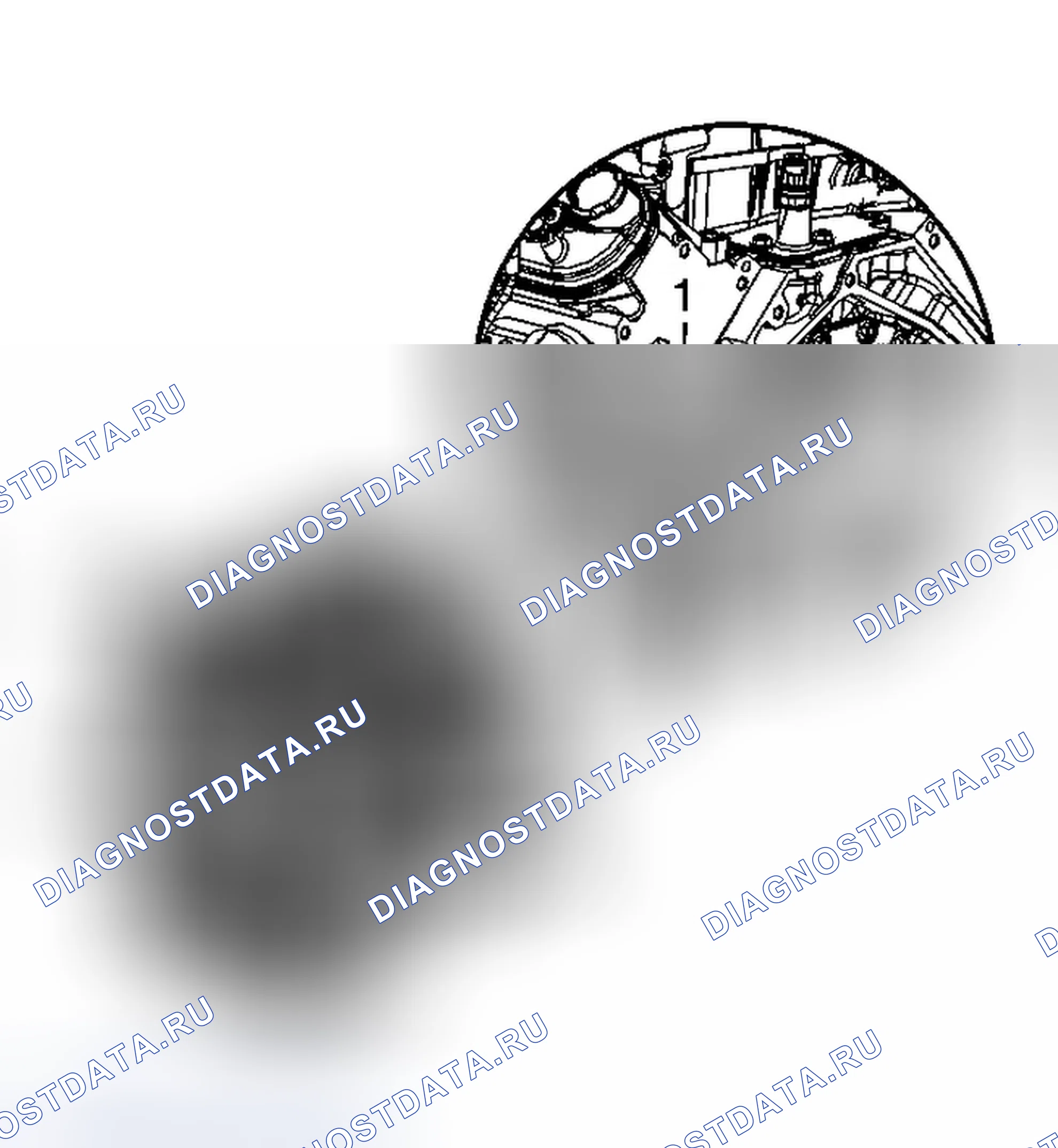 Рис. 168: Идентификация двигателя. Chevrolet TrailBlazer I рестайлинг