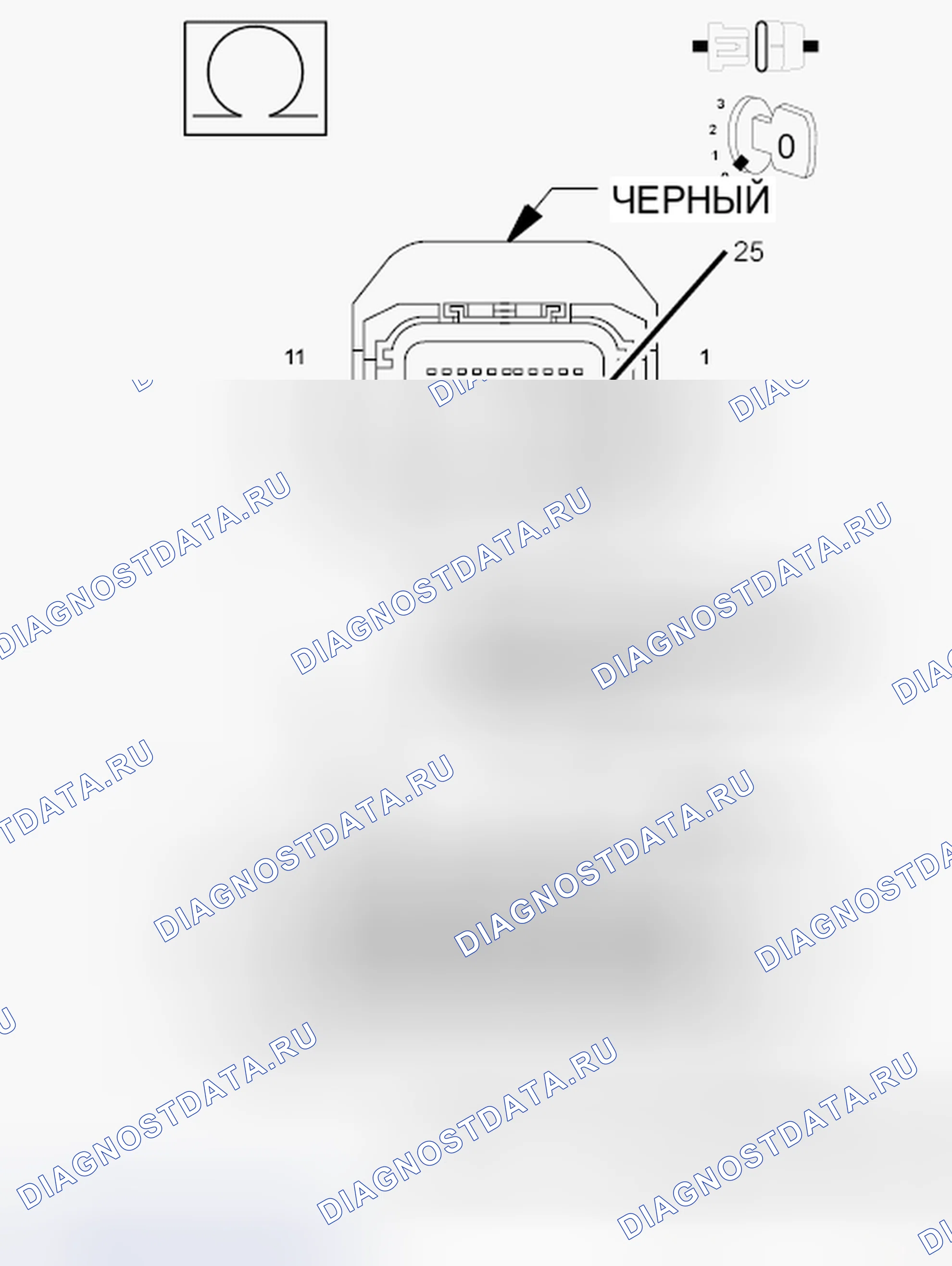 Рис. 9: ДИАГНОСТИЧЕСКИЙ ТЕСТ. RAM Cab & Chassis 3500 HD I