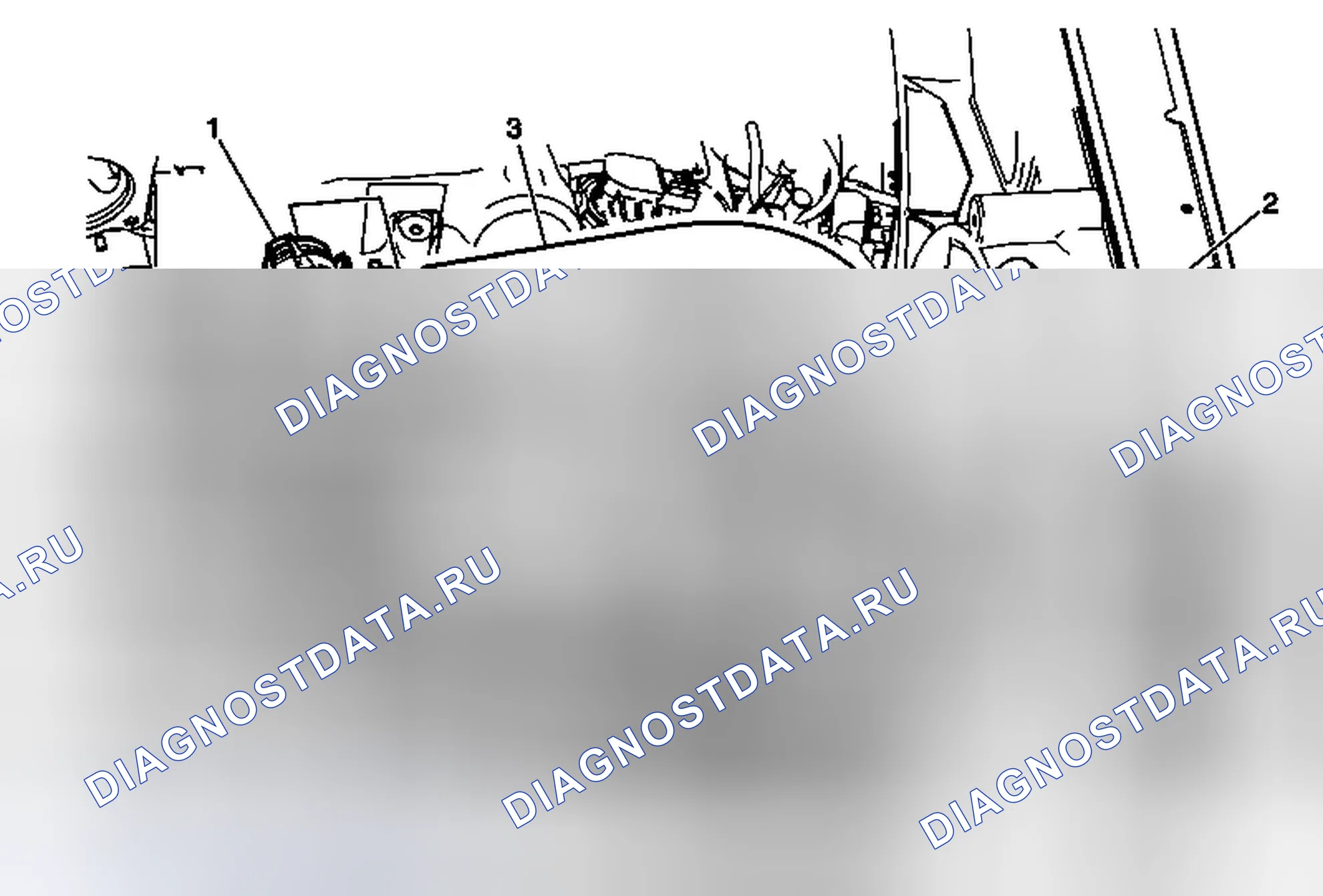Рис. 21: Замена впускного шланга радиатора (V6). Buick LaCrosse II
