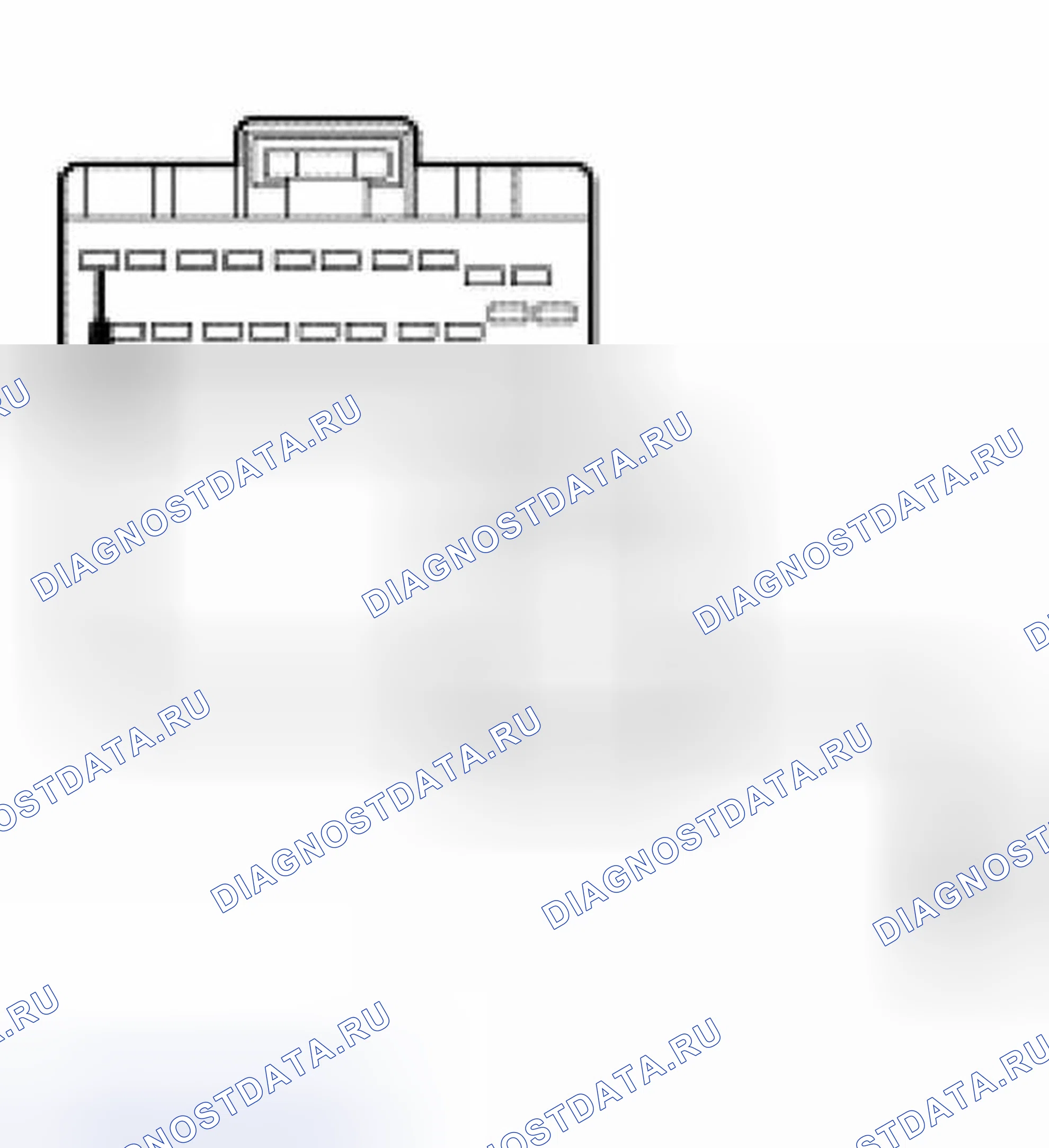 Рис. 158: диагностический тест AG: СИРЕНА ВСЕГДА ВКЛЮЧЕНА. Hyundai ix25 II