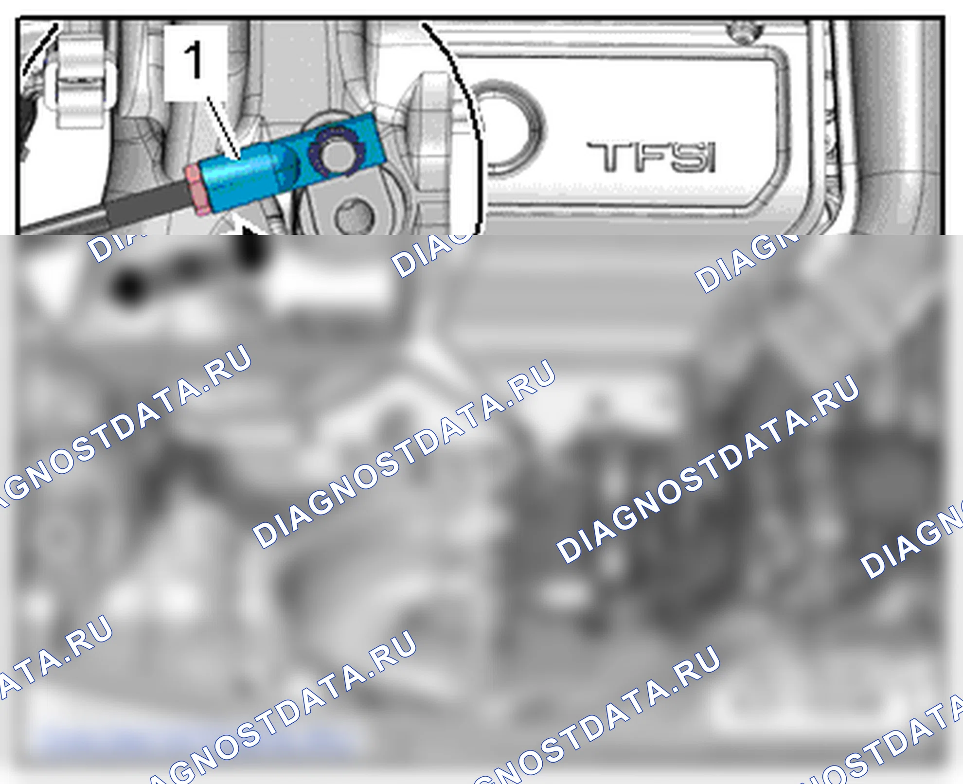 Турбонагнетатель (1,4 /90 кВт TSI). Skoda Octavia Ii