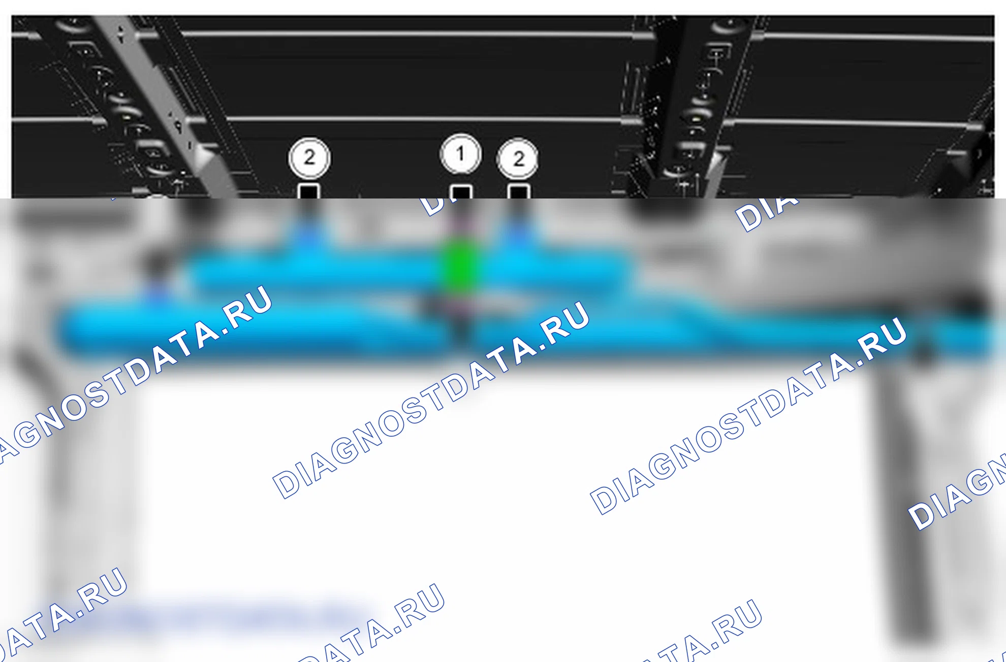 Как снять и установить модуль верхней боковой подушки безопасности. Ford Transit Connect II