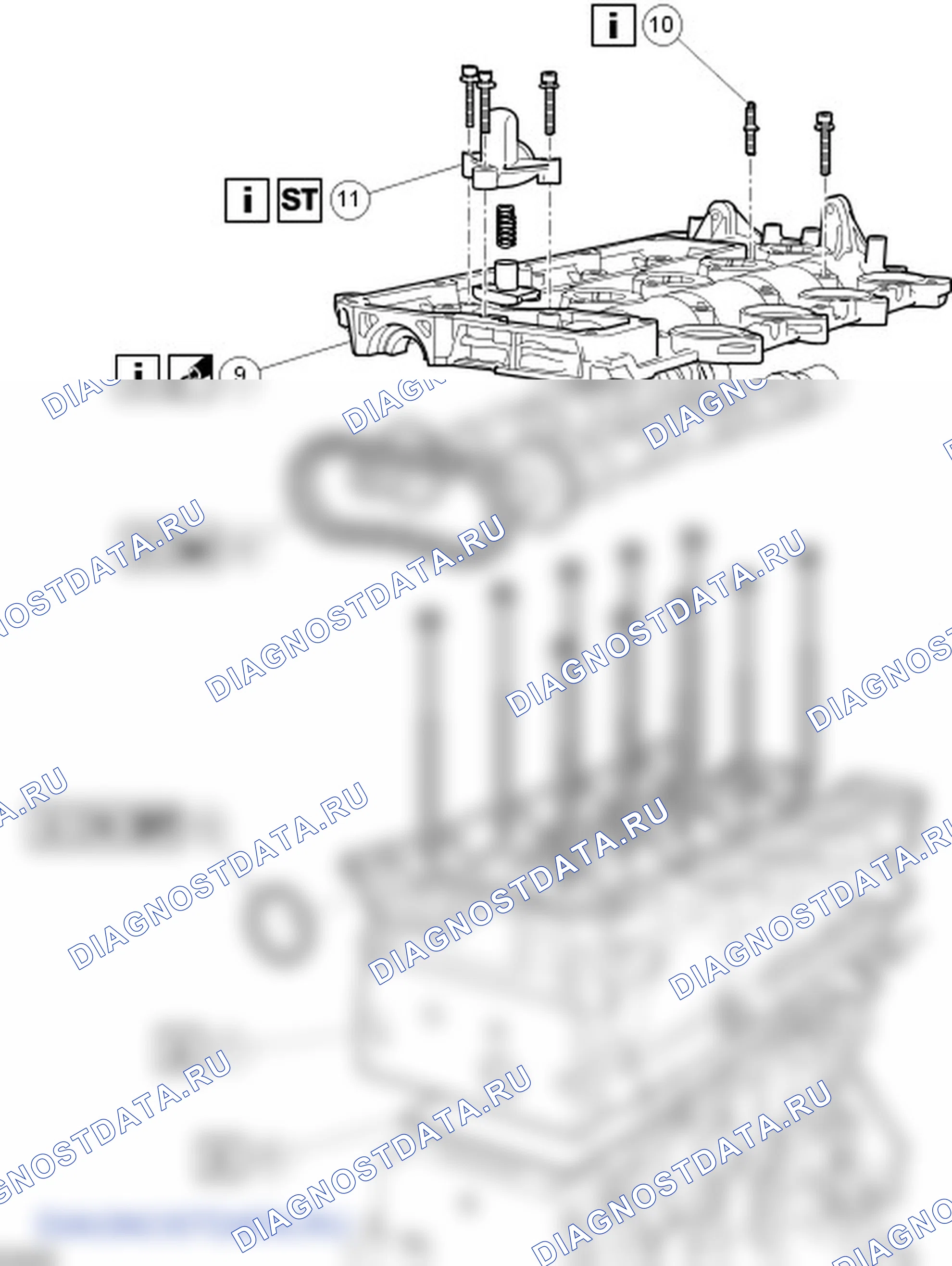 Сборка двигателя. Ford C-MAX I рестайлинг