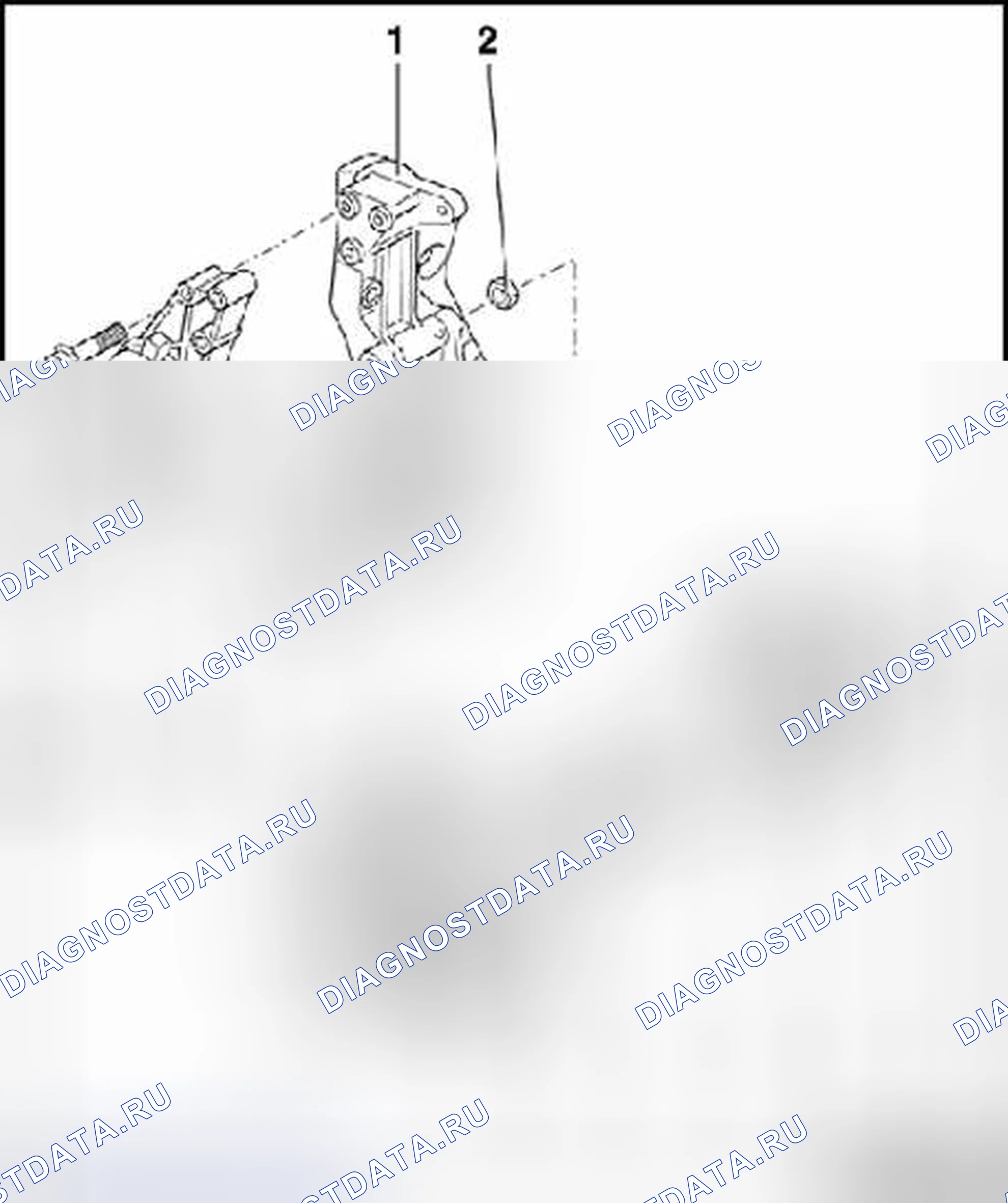 Рис. 62: 4-цилиндровый бензиновый двигатель (автомобили 04.99). Volkswagen Passat B5
