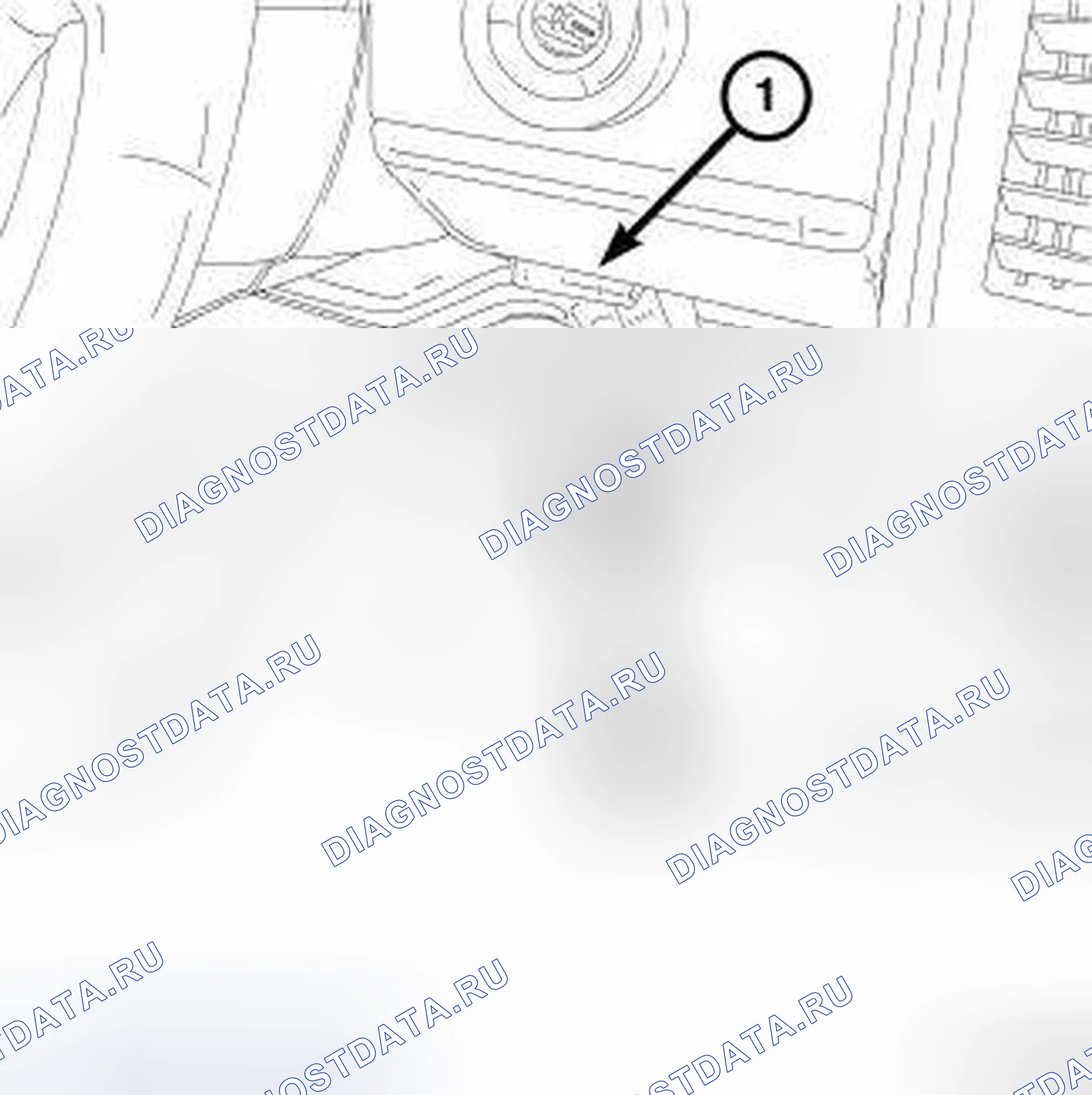 Рис. 349: ДЕМОНТАЖ. Chrysler Town & Country V рестайлинг