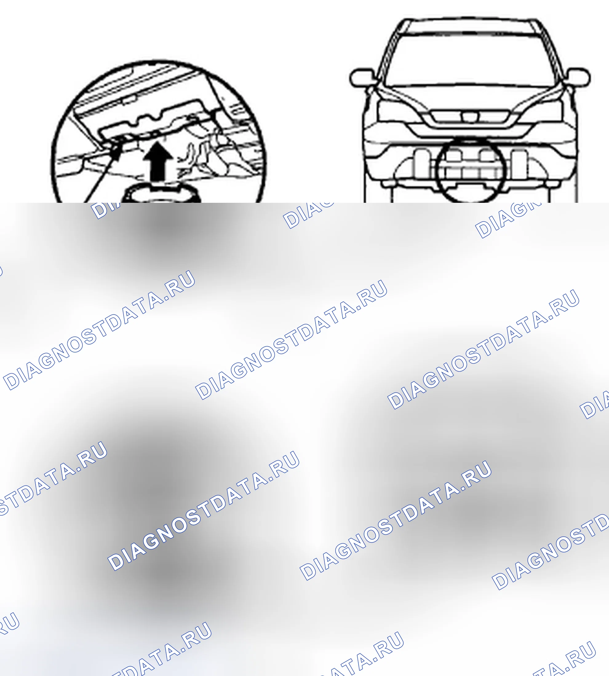 Рис. 32: Напольный домкрат. Honda CR-V III рестайлинг