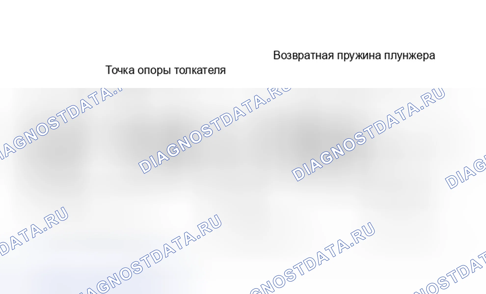 Рис. 6: Разнесенный вид гидравлического подъемника в сборе. Ford Mustang III рестайлинг