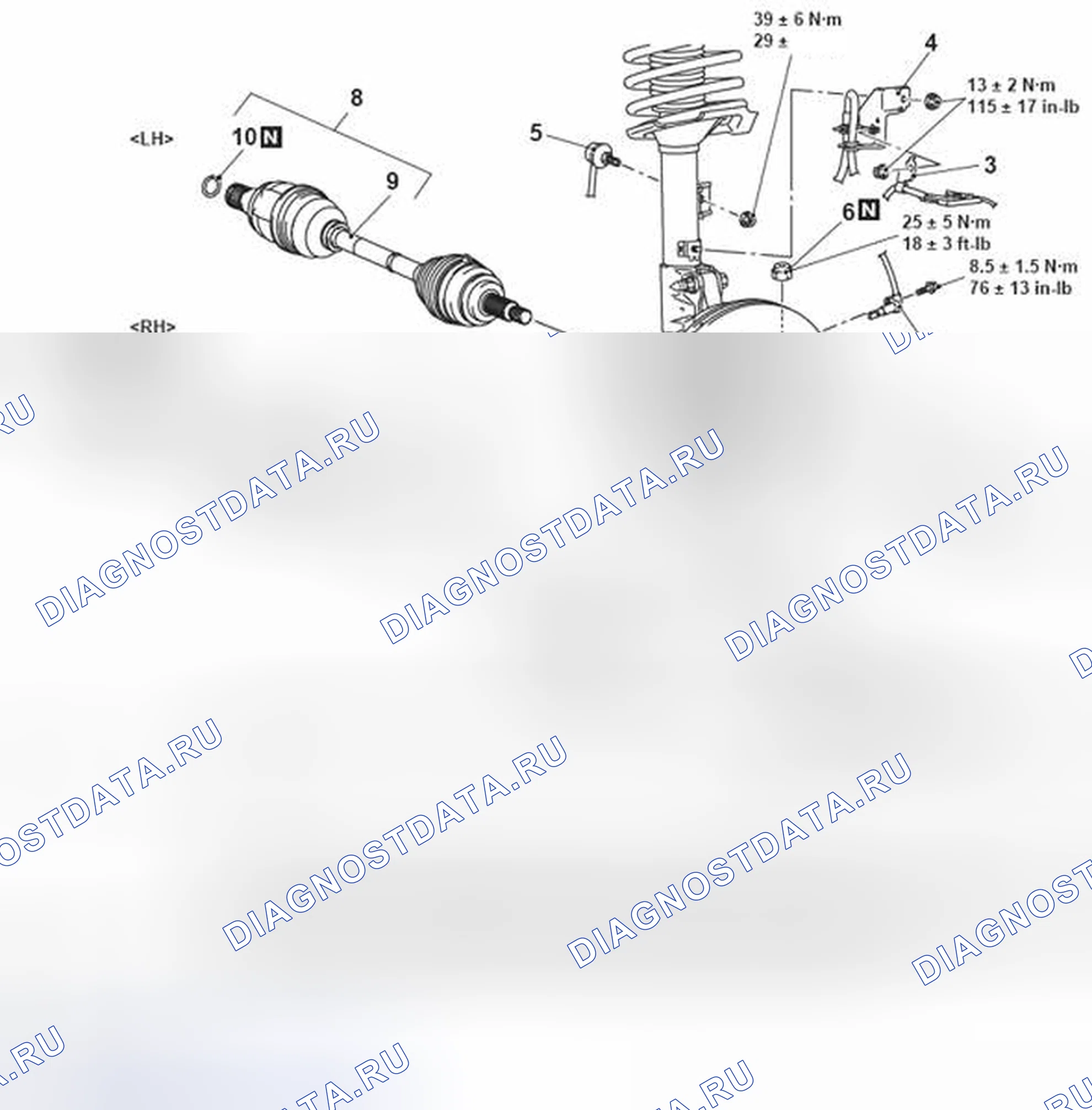 Рис. 176: AWD (тип B). Mitsubishi Lancer Ralliart X рестайлинг