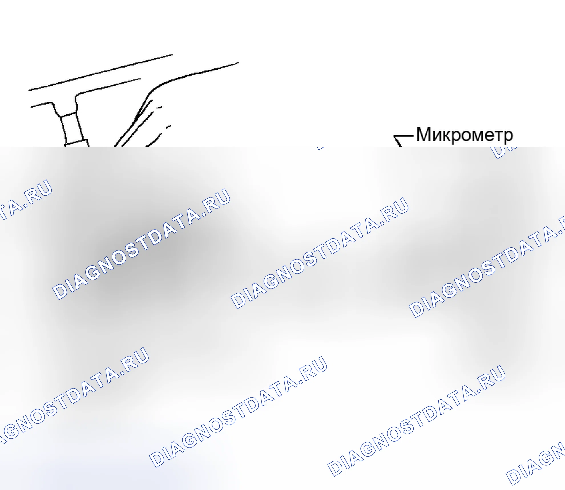 Рис. 345: Диаметр штока клапана. Honda Life I