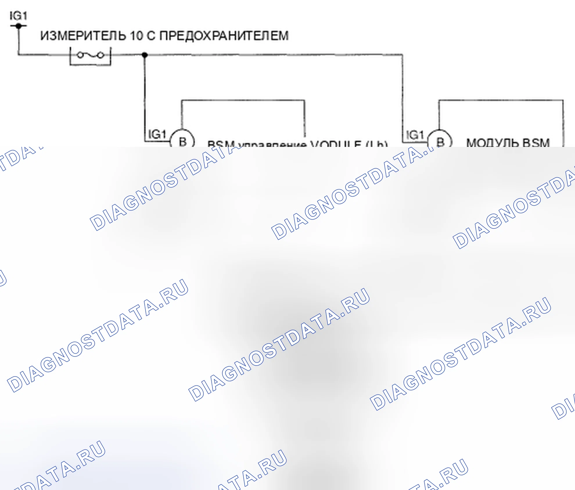Рис. 10: расшифровка кода ошибки U3003:16 / xtigx1 [МОНИТОРИНГ СЛЕПЫХ ЗОН (BSM)] U3003:17. Mazda CX-9 I