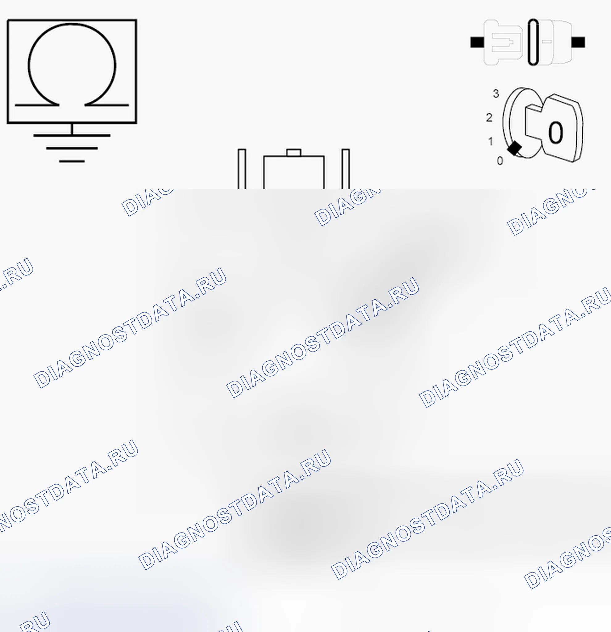 Рис. 234: ДИАГНОСТИЧЕСКИЙ ТЕСТ. Dodge Grand Caravan V