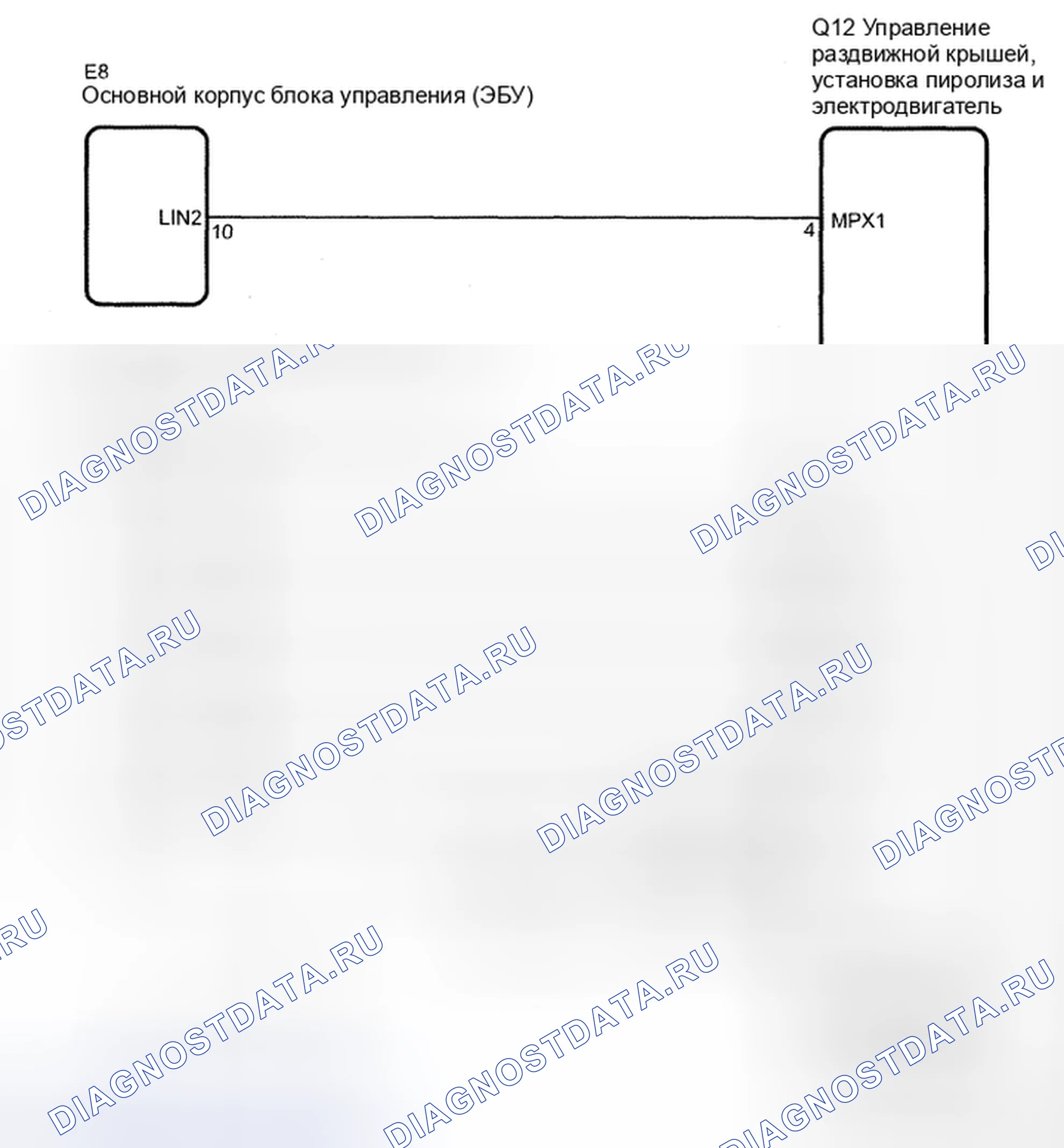 Рис. 47: электросхема. Toyota Camry XV40