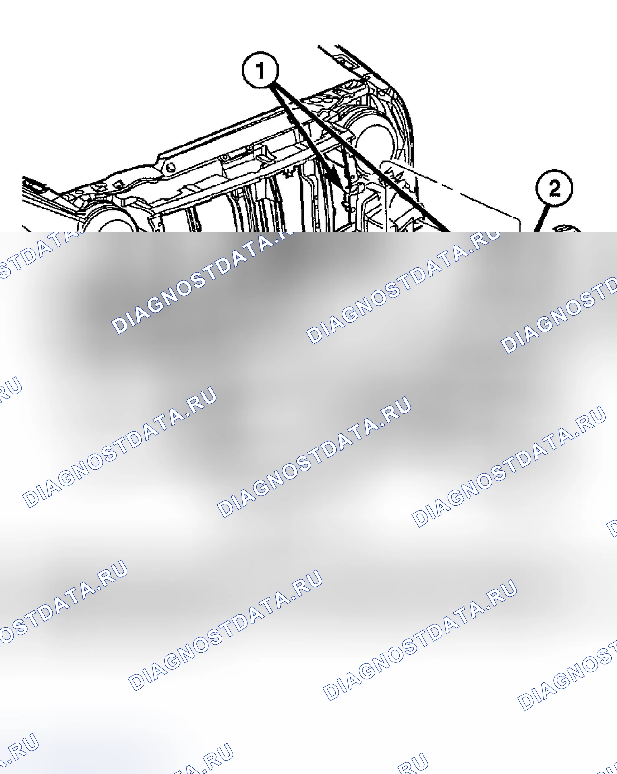 Рис. 2: ДЕМОНТАЖ. Jeep Liberty I