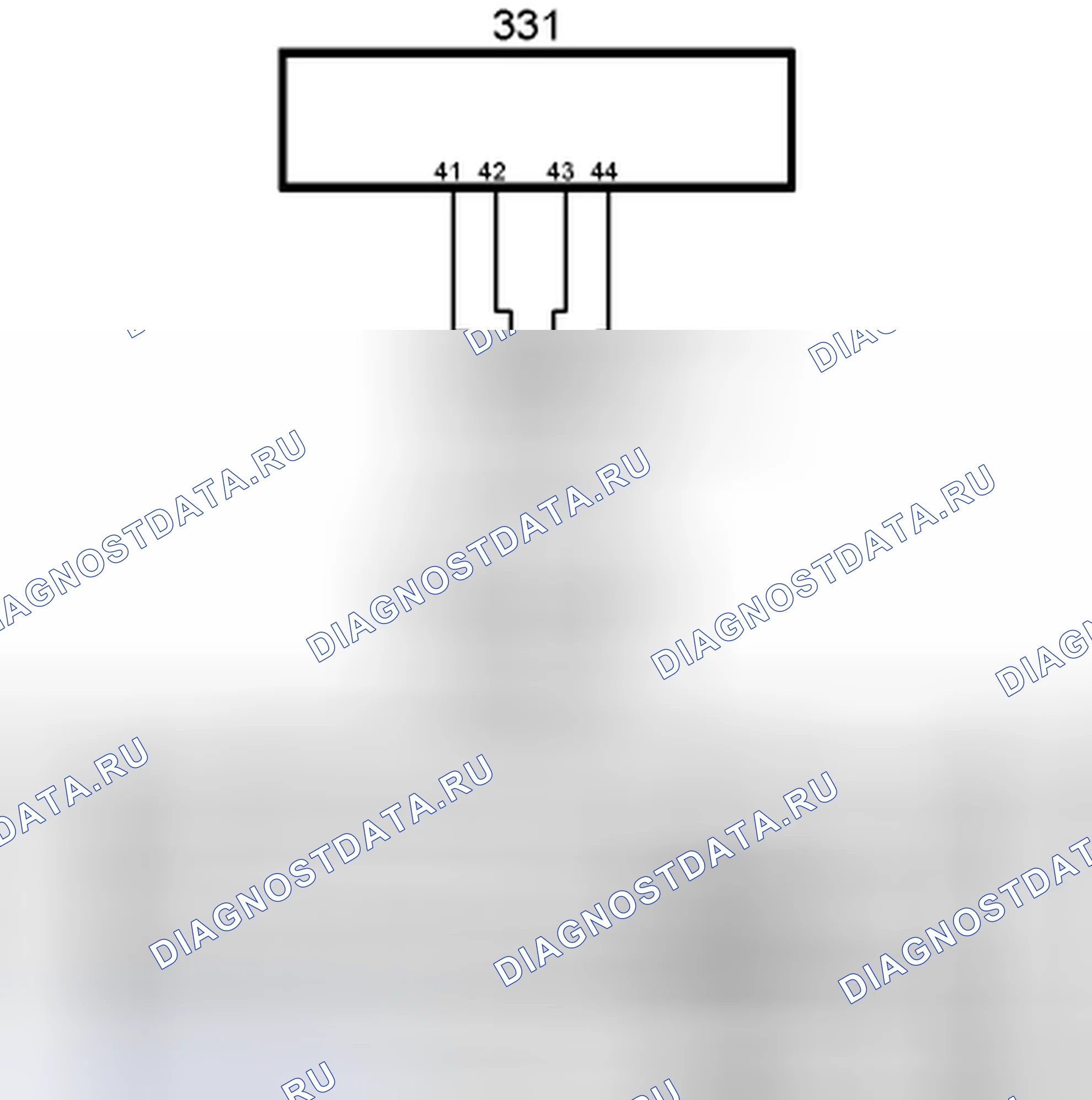 Рис. 222: расшифровка кода ошибки B0012, хтагх1, xтагx2: Схема фронтального развертывания пассажира (этап 2) низкое сопротивление; разомкнутый; Voltag B0013 B0014. Kia Picanto III