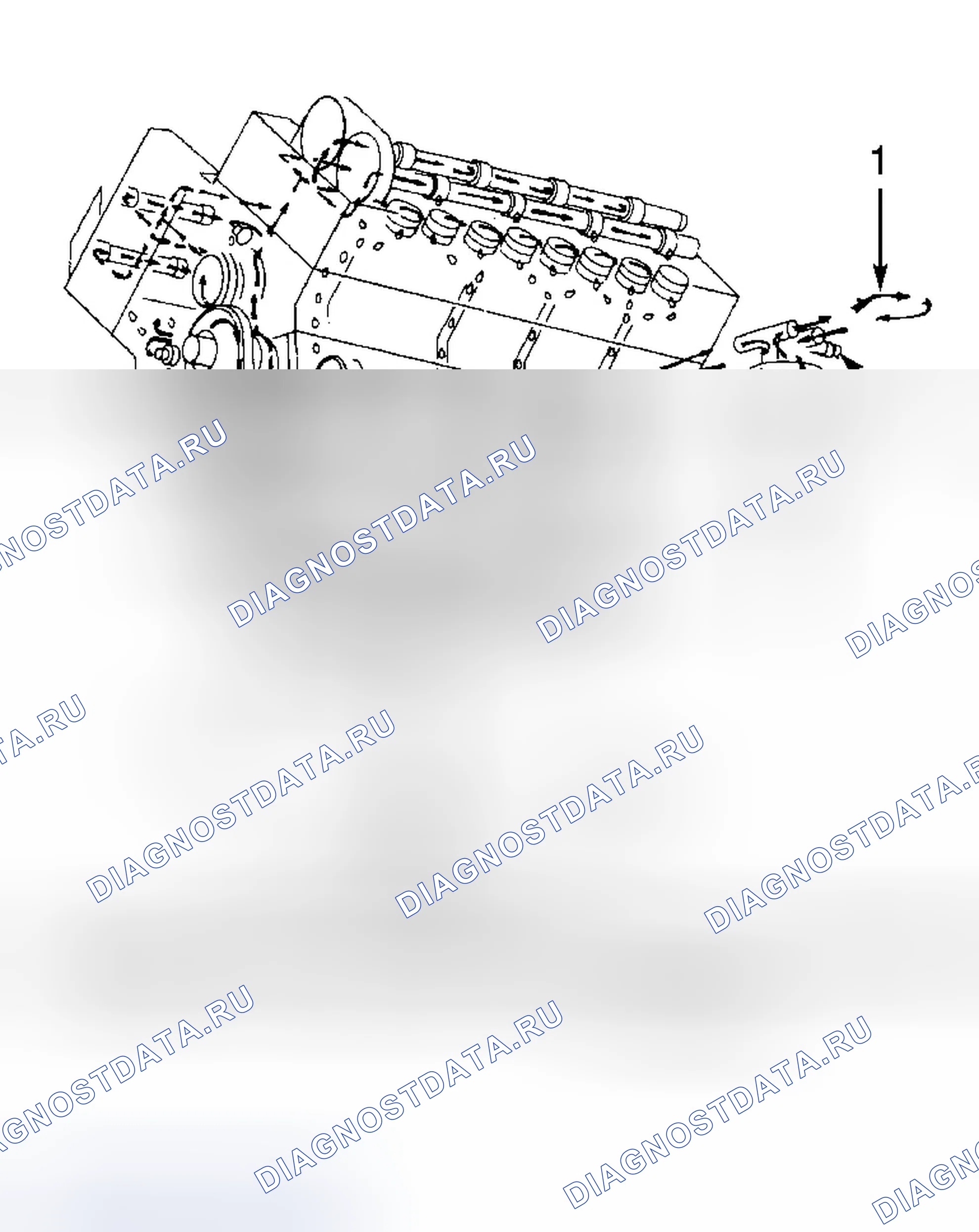 Рис. 15: Описание механической части двигателя. Cadillac Seville IV