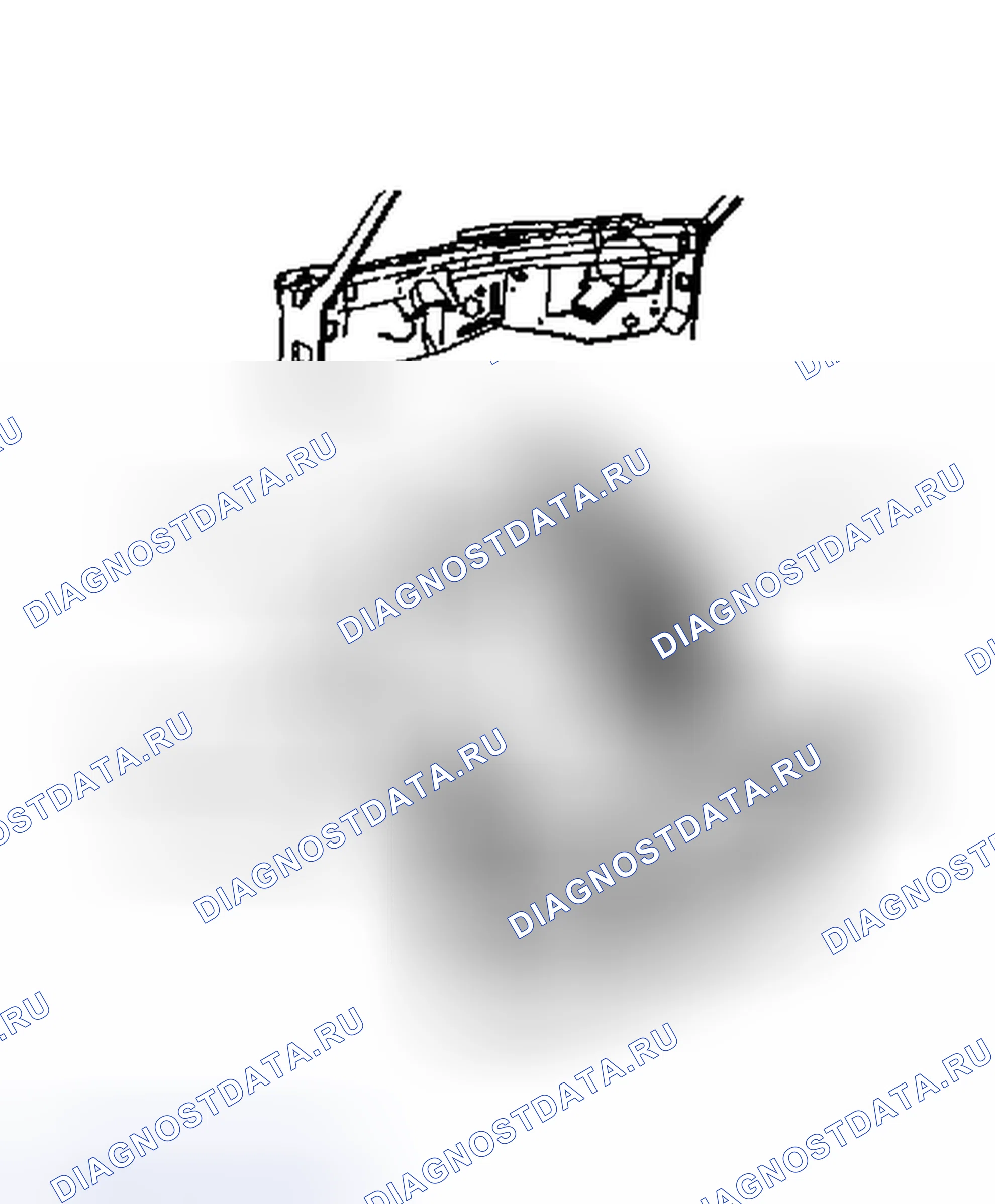 Рис. 5: Реле блокировки модуля и двигателя. Buick Electra V