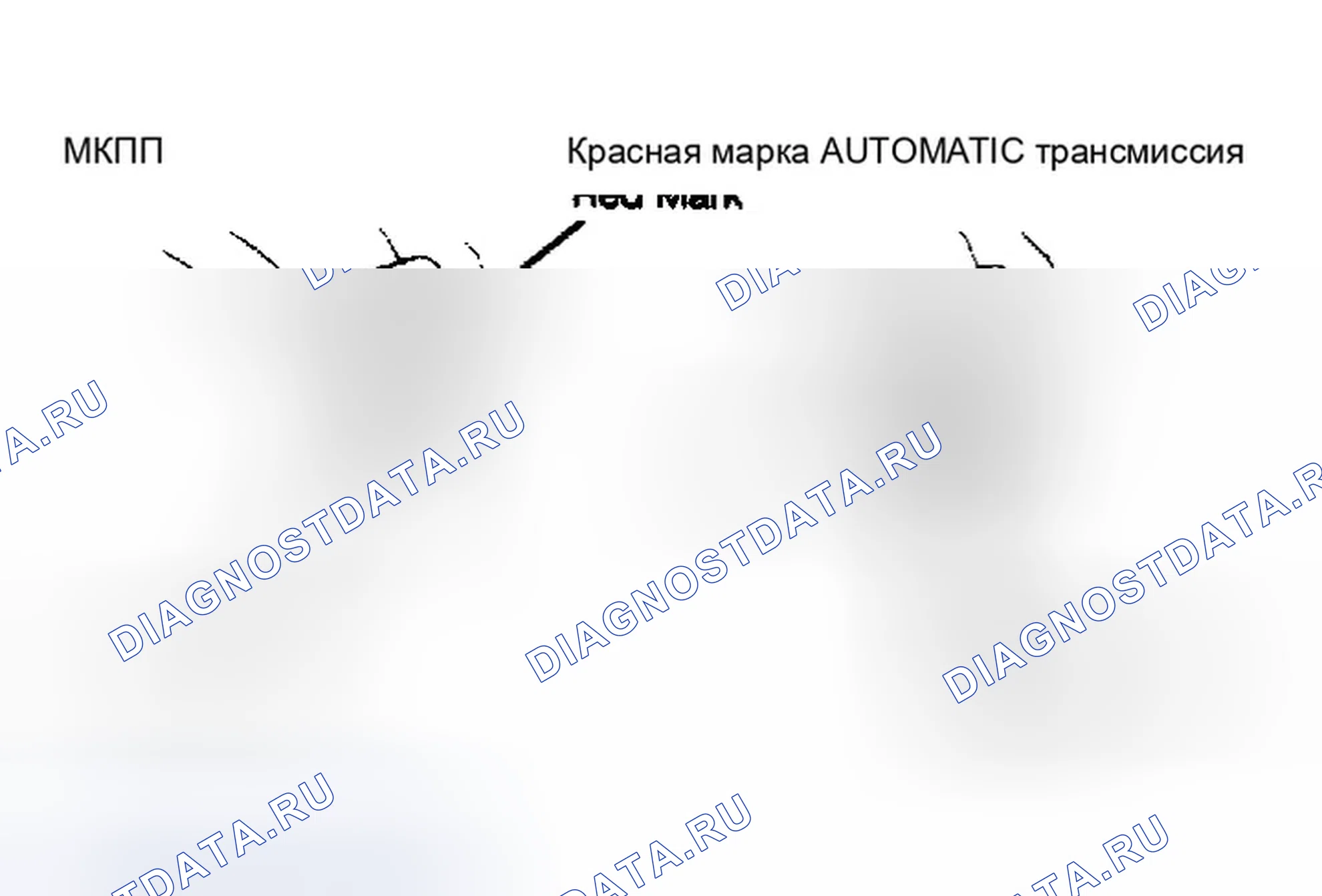 Рис. 4: Определение местоположения меток опережения зажигания (Accord и Prelude). Honda Prelude III рестайлинг