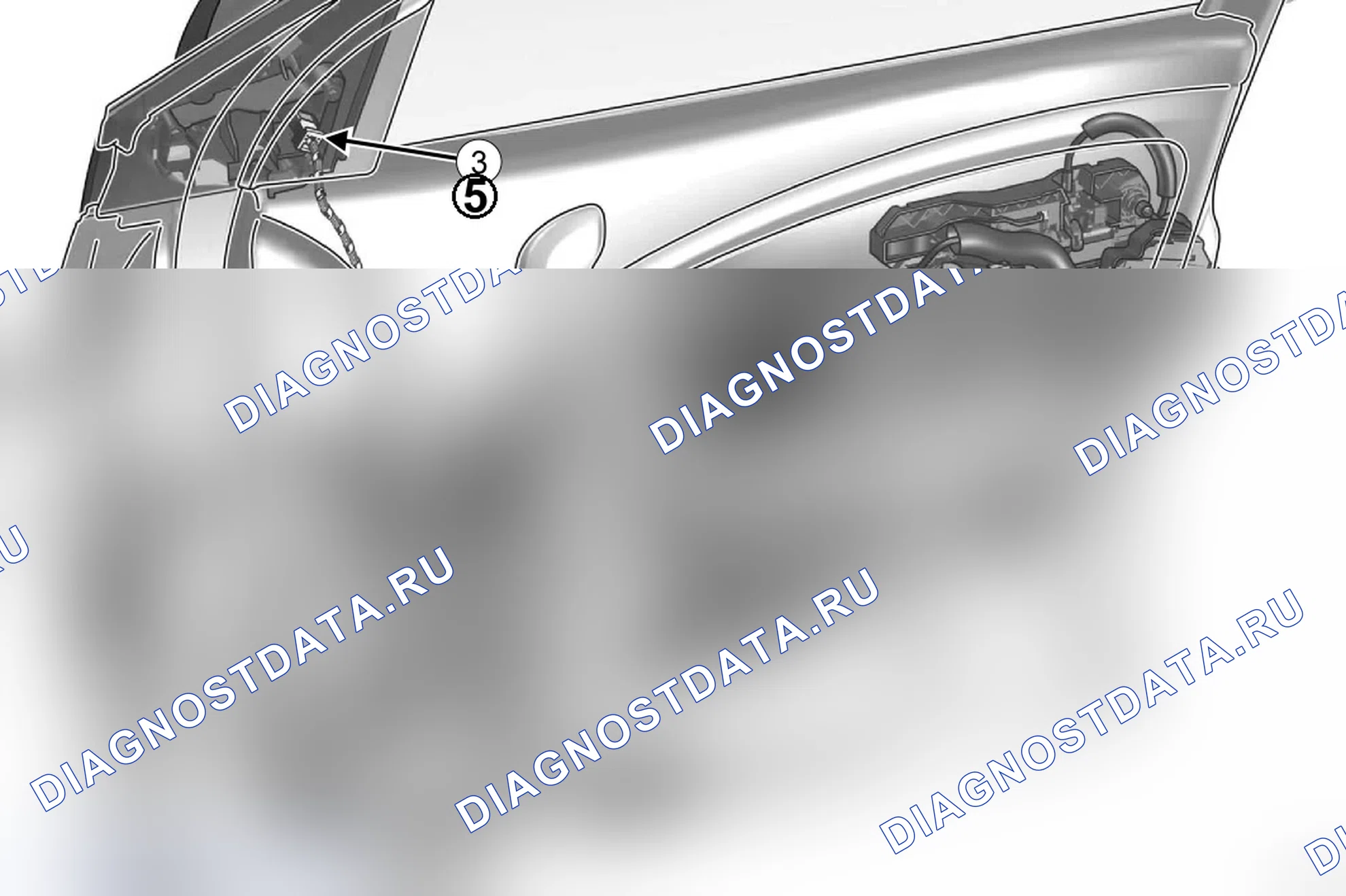 Как снять и установить жгут проводов двери переднего пассажира. Renault Scenic III
