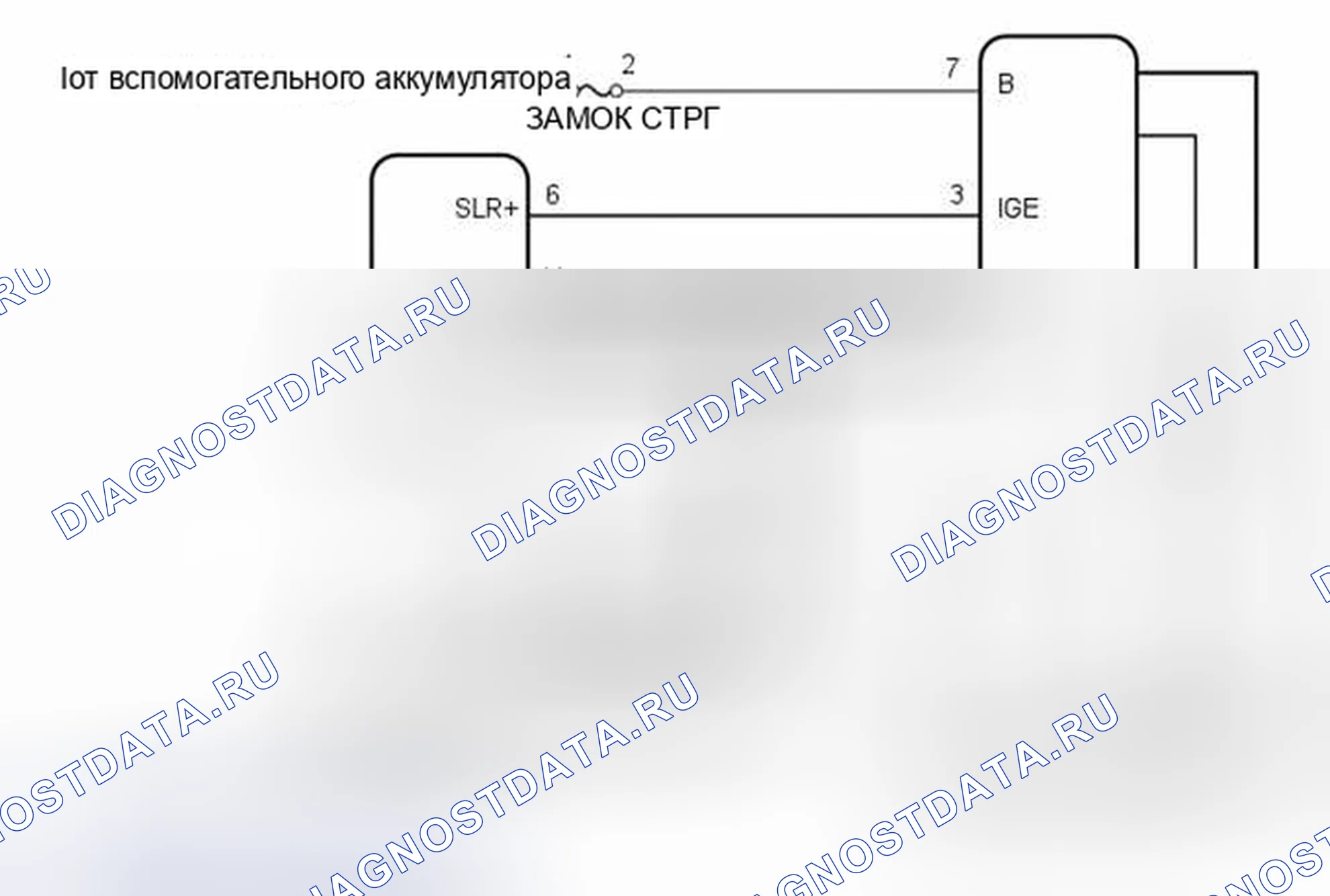Рис. 108: электросхема. Toyota Highlander III