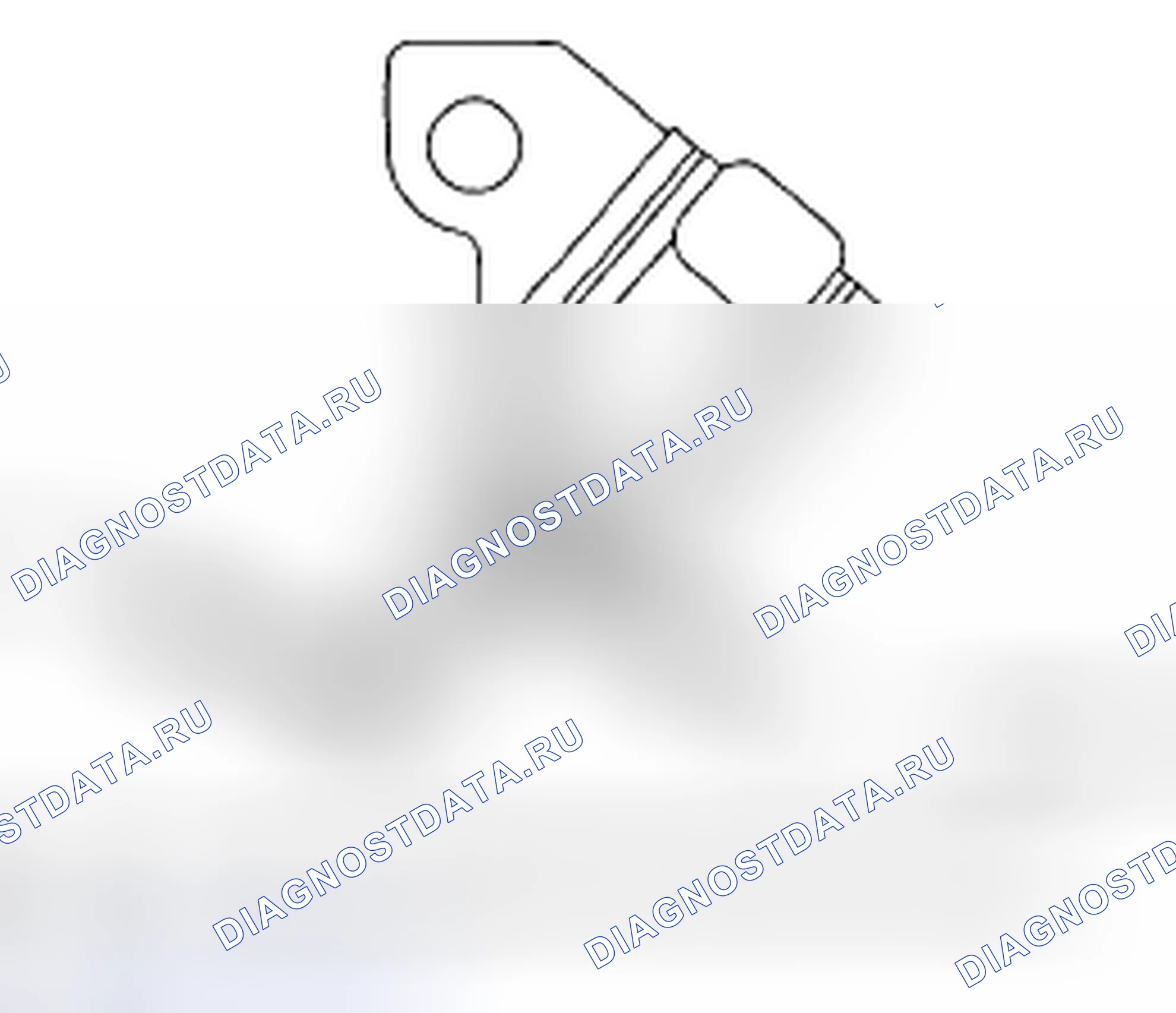 Рис. 540: Идентификация шлангов испарения. Subaru Impreza WRX GD/GG рестайлинг 2