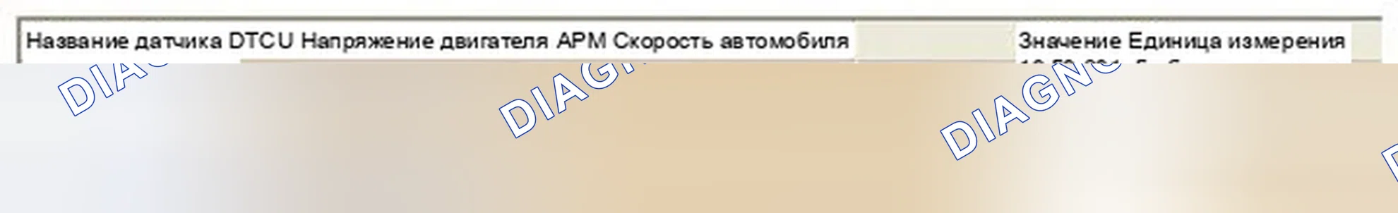 Рис. 522: Мониторинг данных GDS. Hyundai Veloster I