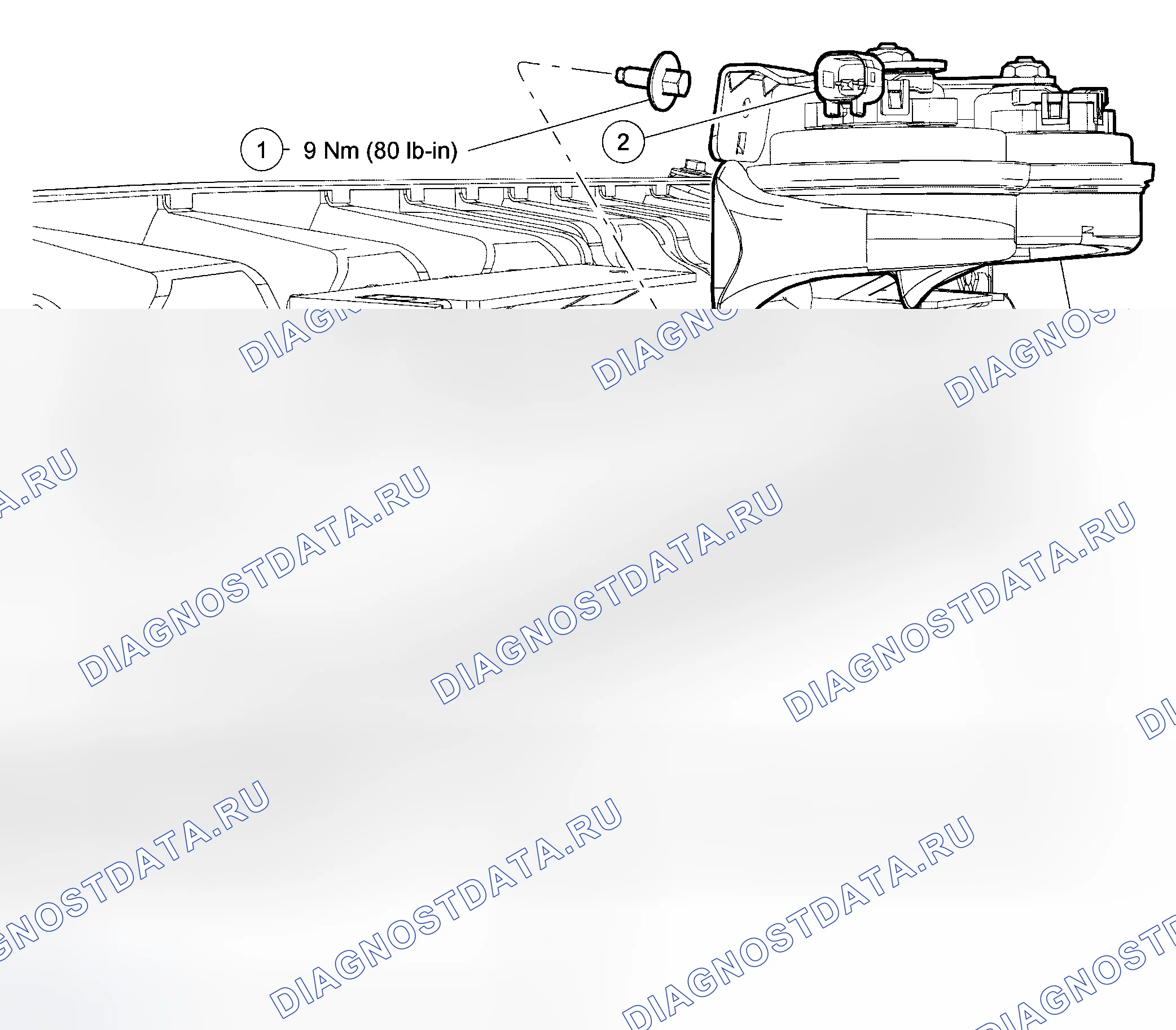Рис. 15: Демонтаж и монтаж. Ford Five Hundred I