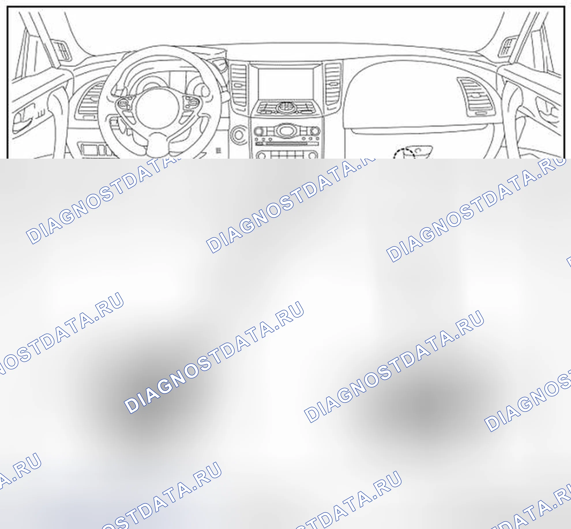 Рис. 293. Infiniti FX37 II рестайлинг