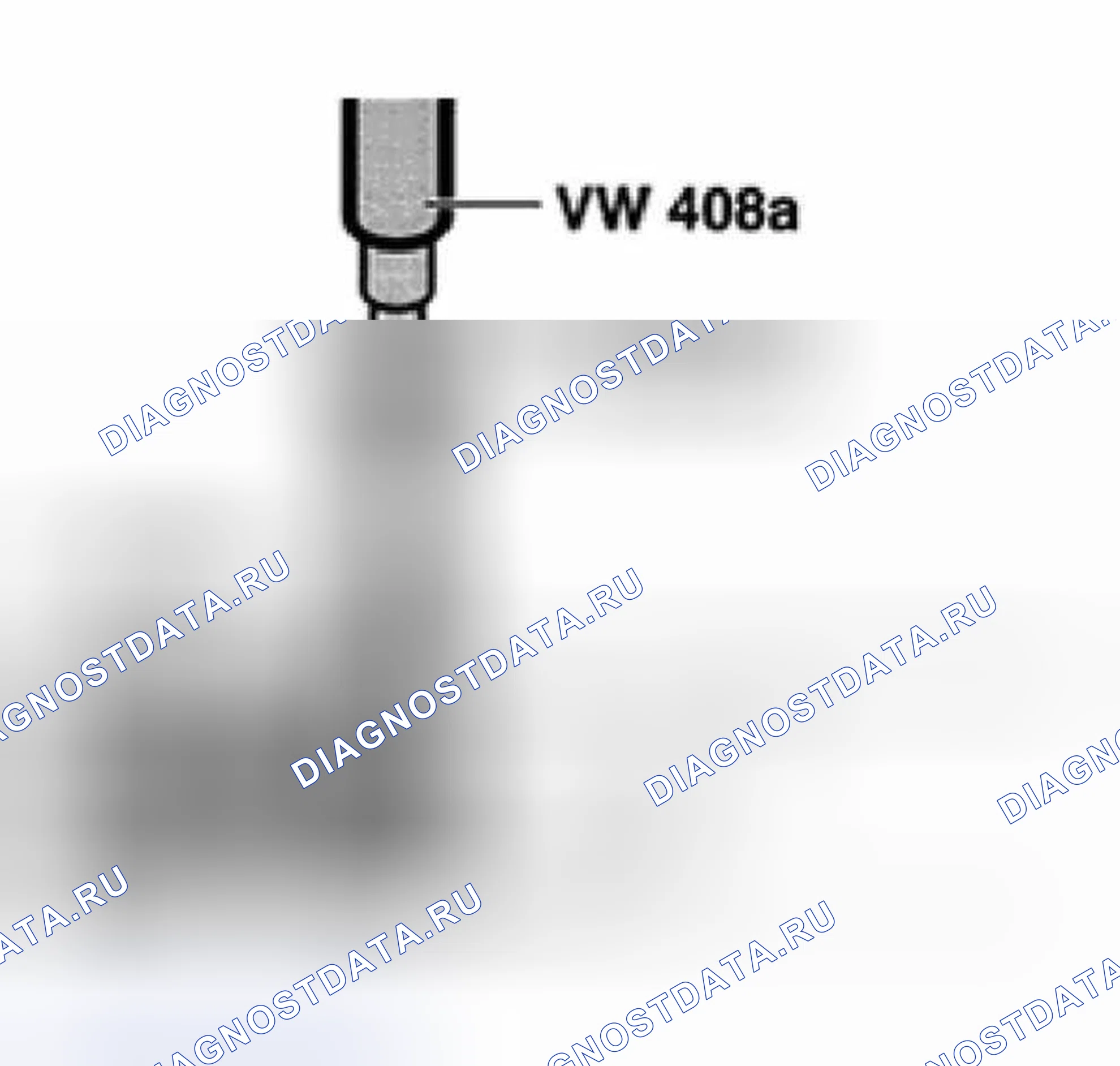 Рис. 59: Нажатие на 3-ю передачу. Volkswagen Golf Mk4