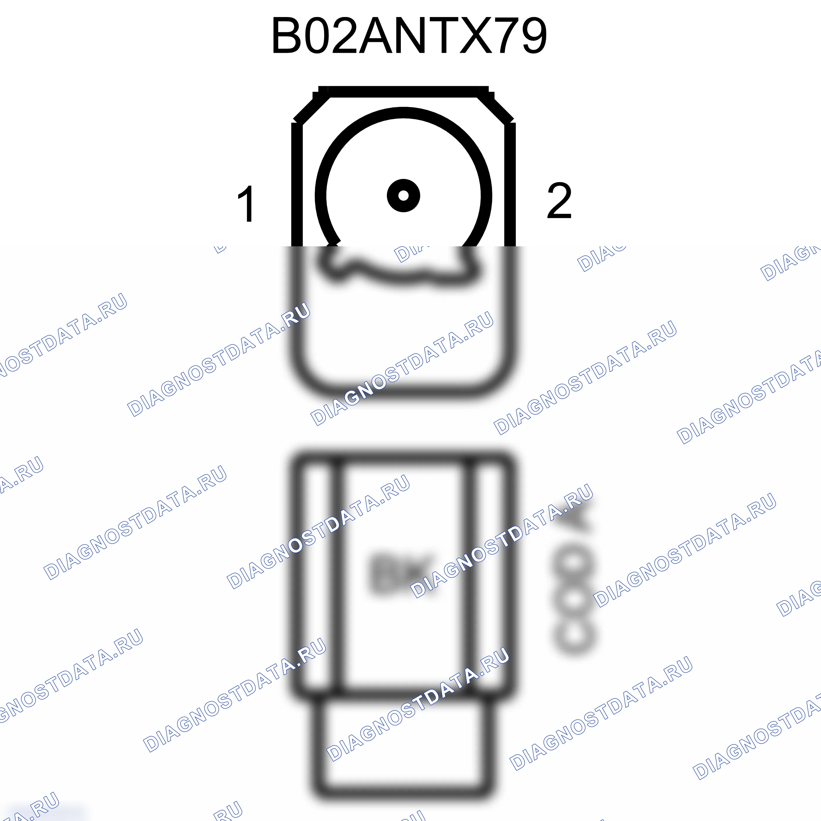 Распиновка разъёма 6Q0 035 674 — внешний вид и расположение контактов. Porsche 718 Cayman 982