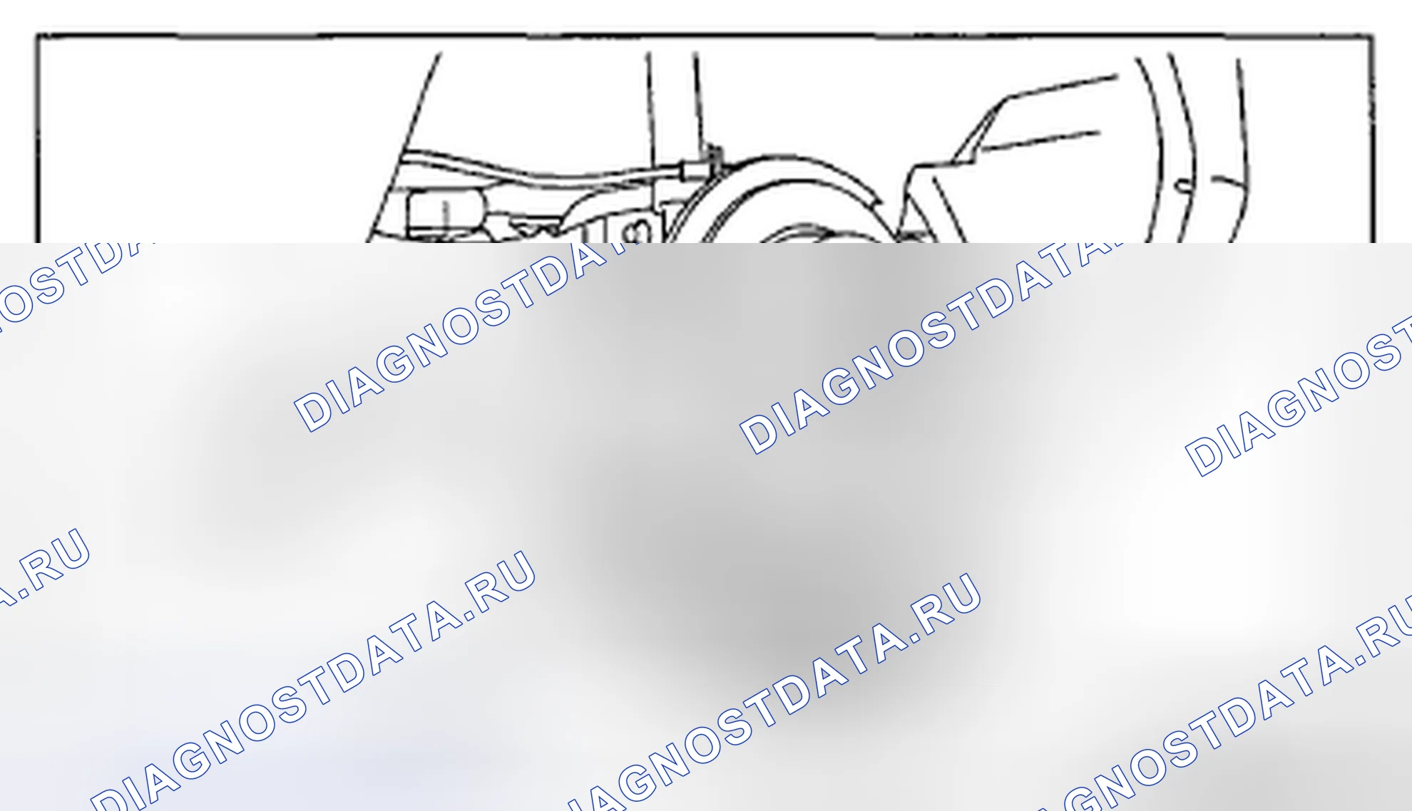Рис. 4: Примечание по снятию гайки. Mazda CX-7 I рестайлинг