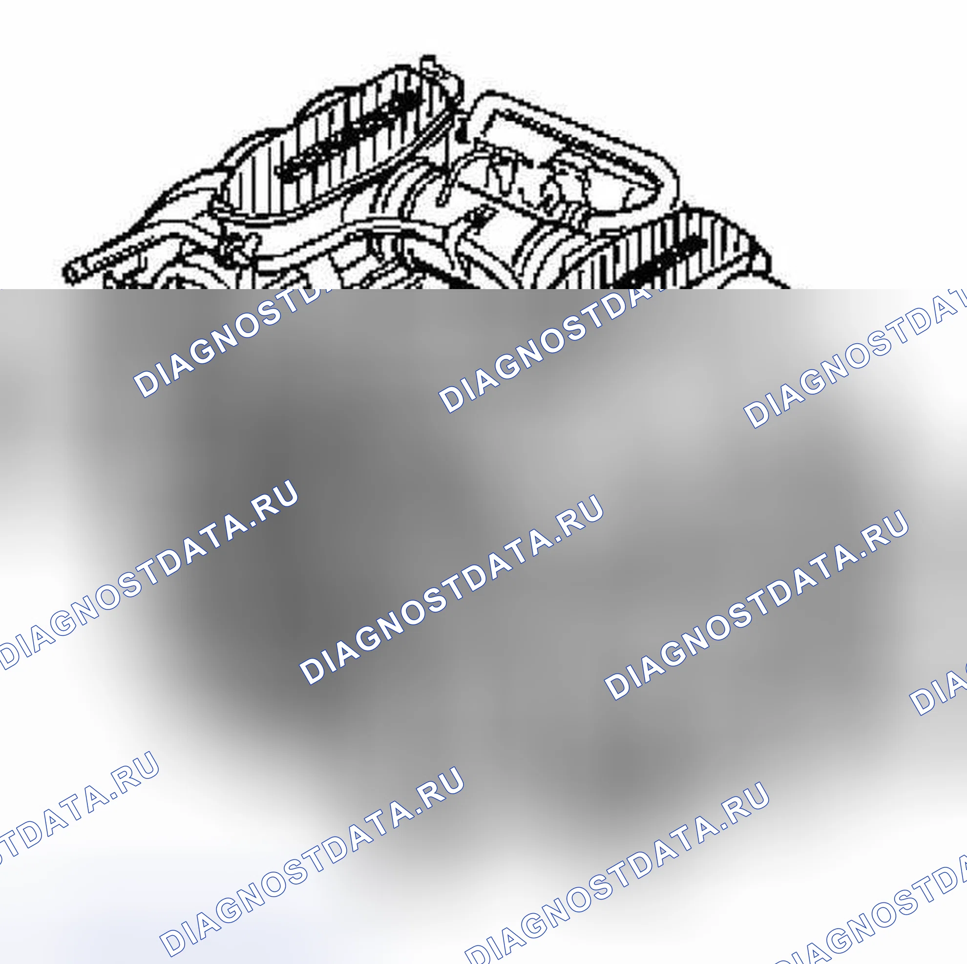 Рис. 336: УСТАНОВКА ДВИГАТЕЛЯ, M96/20 (2,5 л) С МЕХАНИЧЕСКОЙ КОРОБКОЙ ПЕРЕДАЧ. Porsche Boxster 986