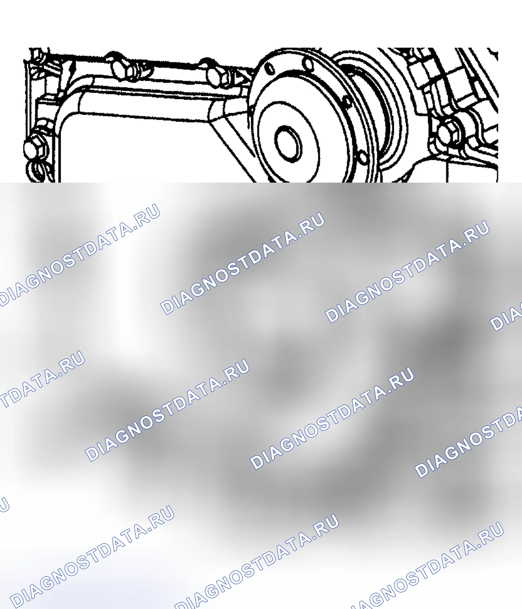 Рис. 1397: Порядок демонтажа. Hyundai Terracan I рестайлинг