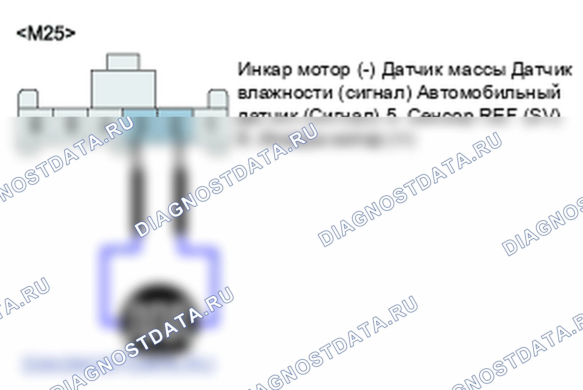 B1200: Датчик влажности открыт (высокий уровень). Hyundai Santa Fe CM