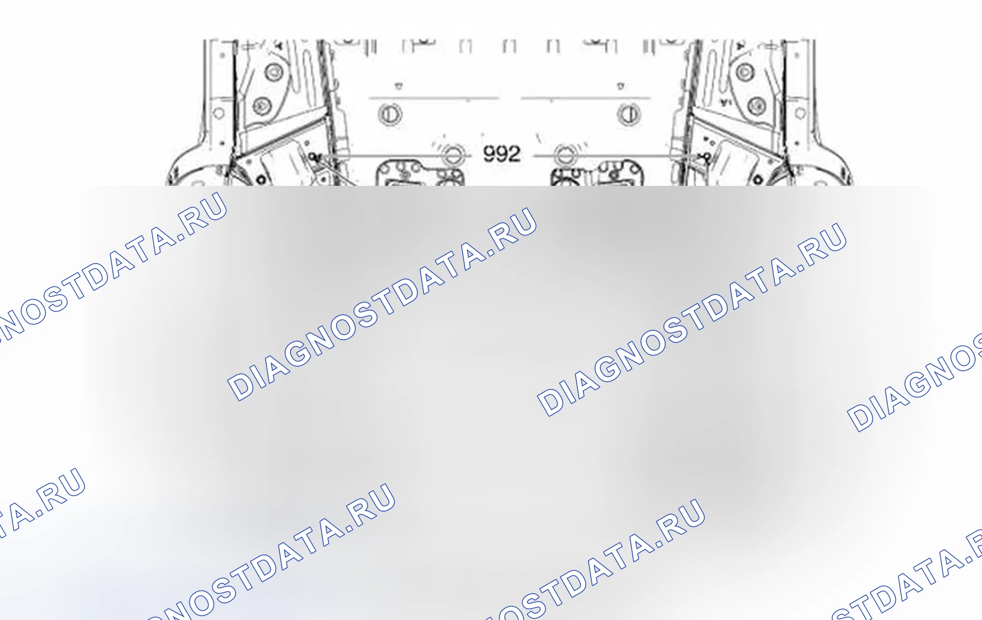 Рис. 39: Нижний задний конец. Buick Encore I