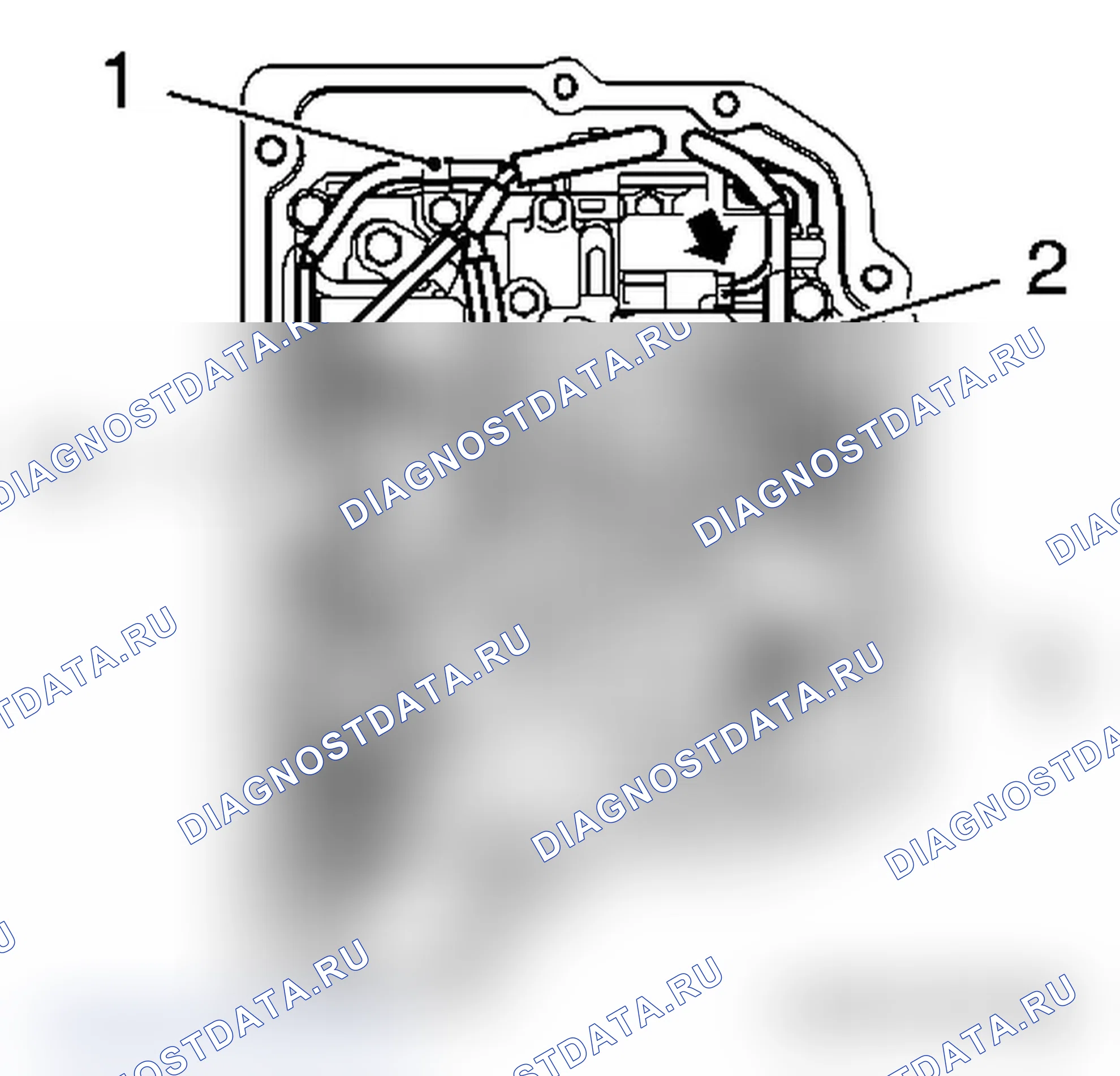 Демонтаж и монтаж корпуса клапана (коробка передач установлена) (AF 40). Opel Zafira B