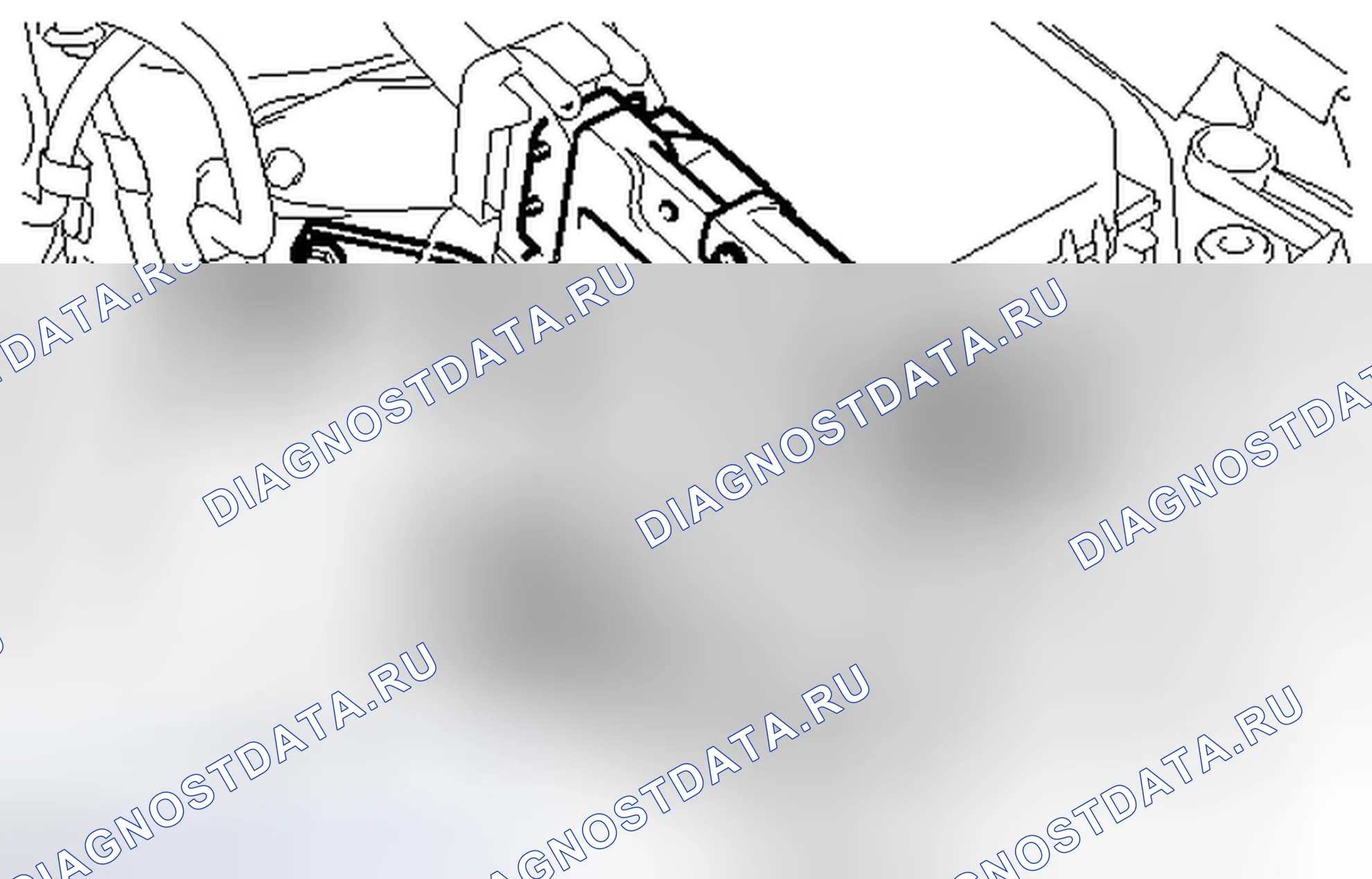 Рис. 715: ДЕМОНТАЖ. Toyota RAV4 III рестайлинг