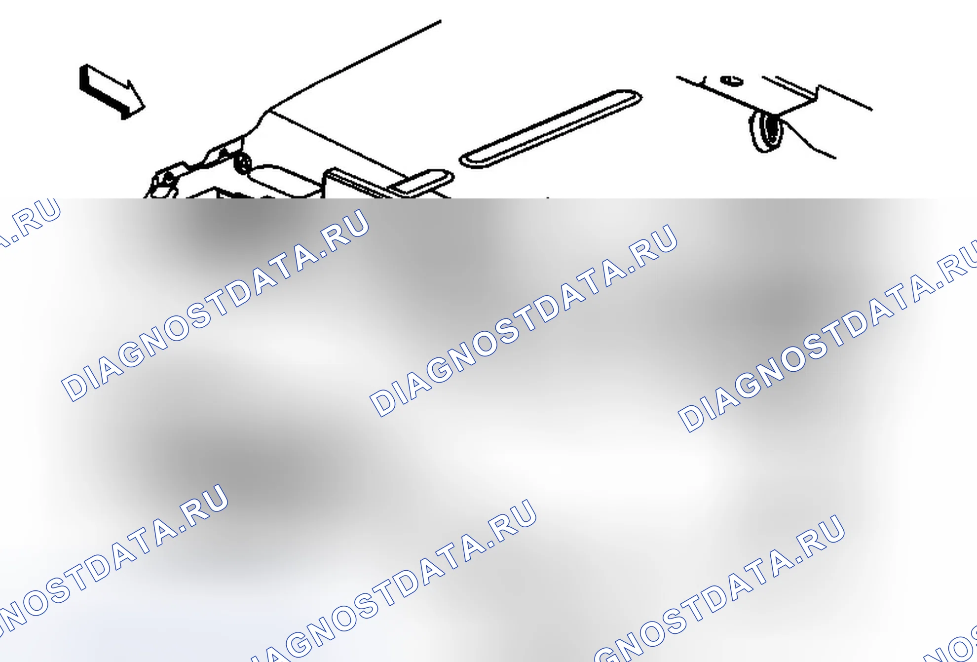 Рис. 5: Замена глушителя выхлопа (N10-левая сторона). Chevrolet Captiva I рестайлинг 2
